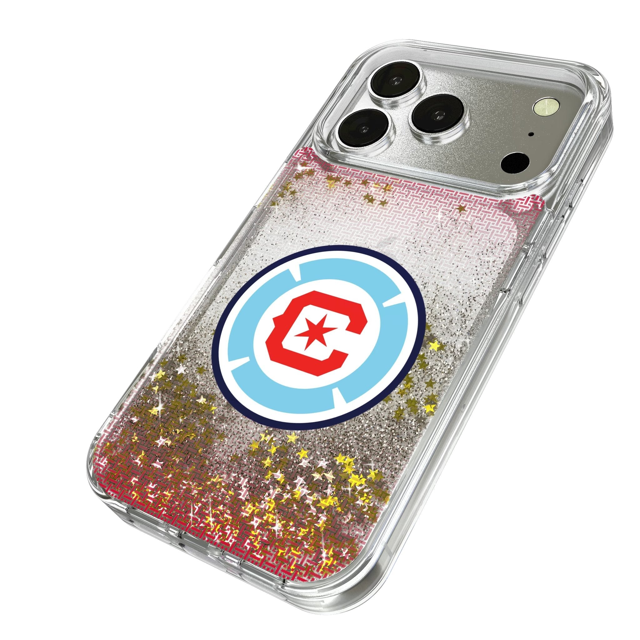 Chicago Fire Linen Glitter Phone Case for Apple iPhone 17 Series