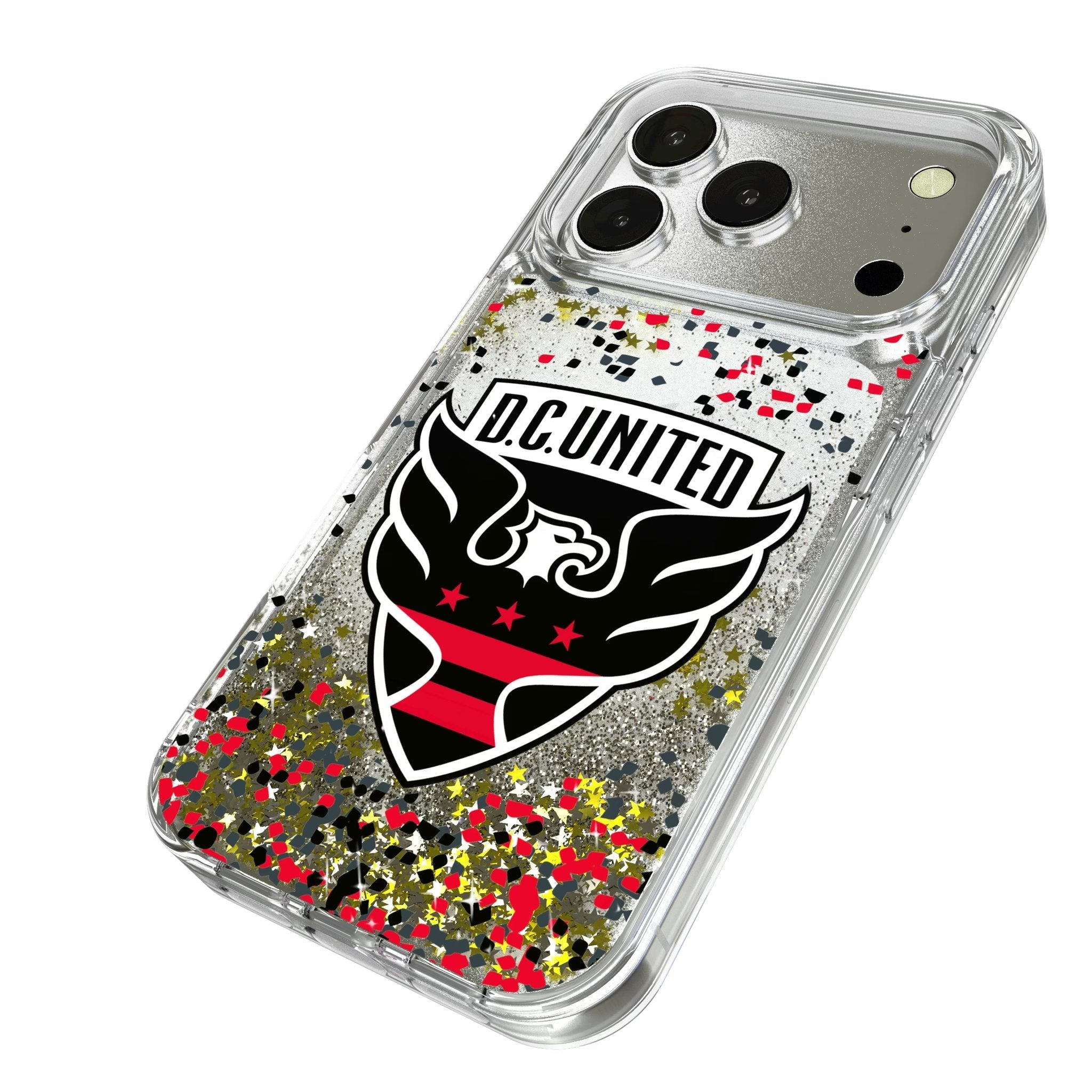 DC United Confetti Glitter Phone Case for Apple iPhone 17 Series 2