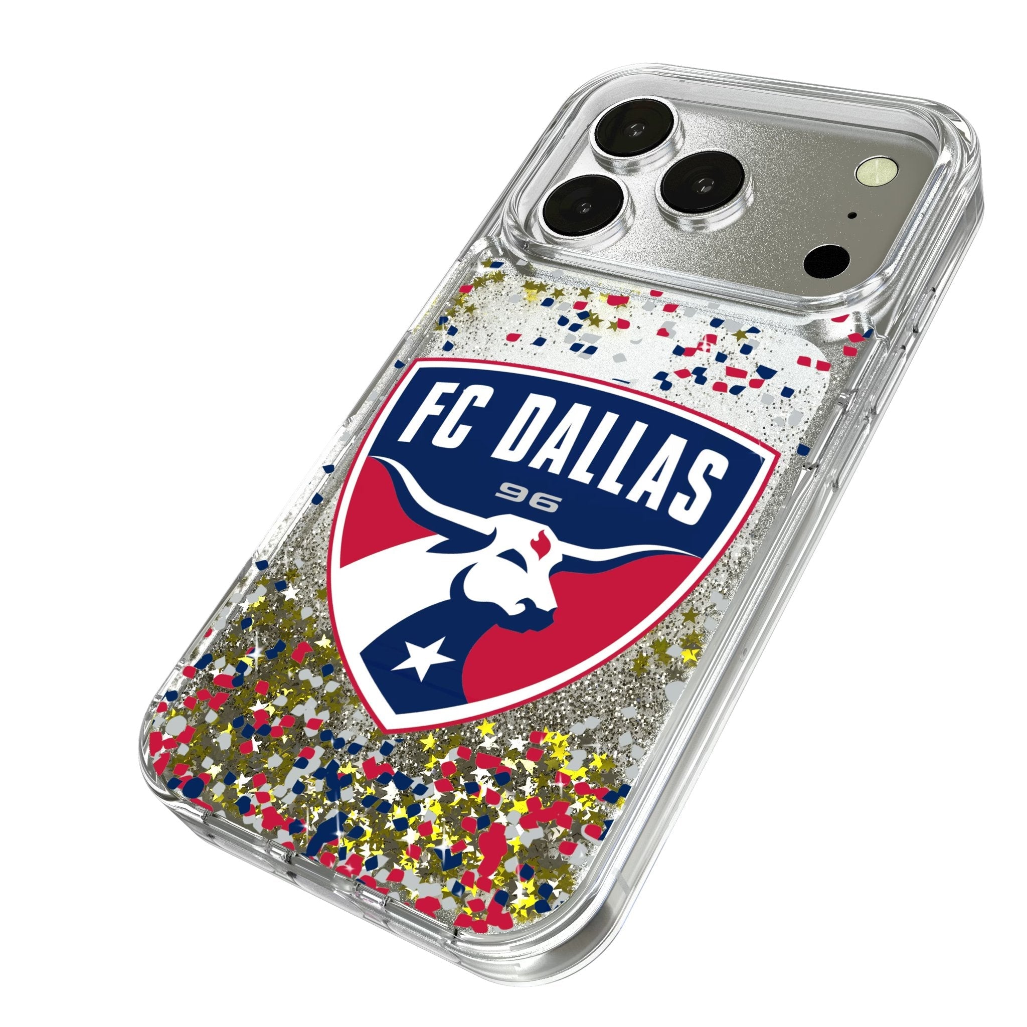 FC Dallas Confetti Glitter Phone Case for Apple iPhone 17 Series