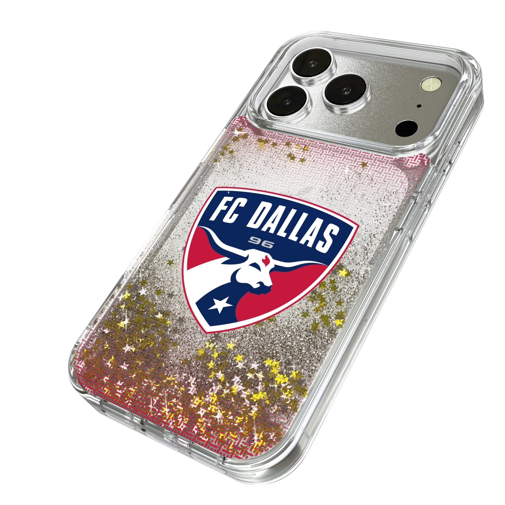 FC Dallas Linen Glitter Phone Case for Apple iPhone 17 Series