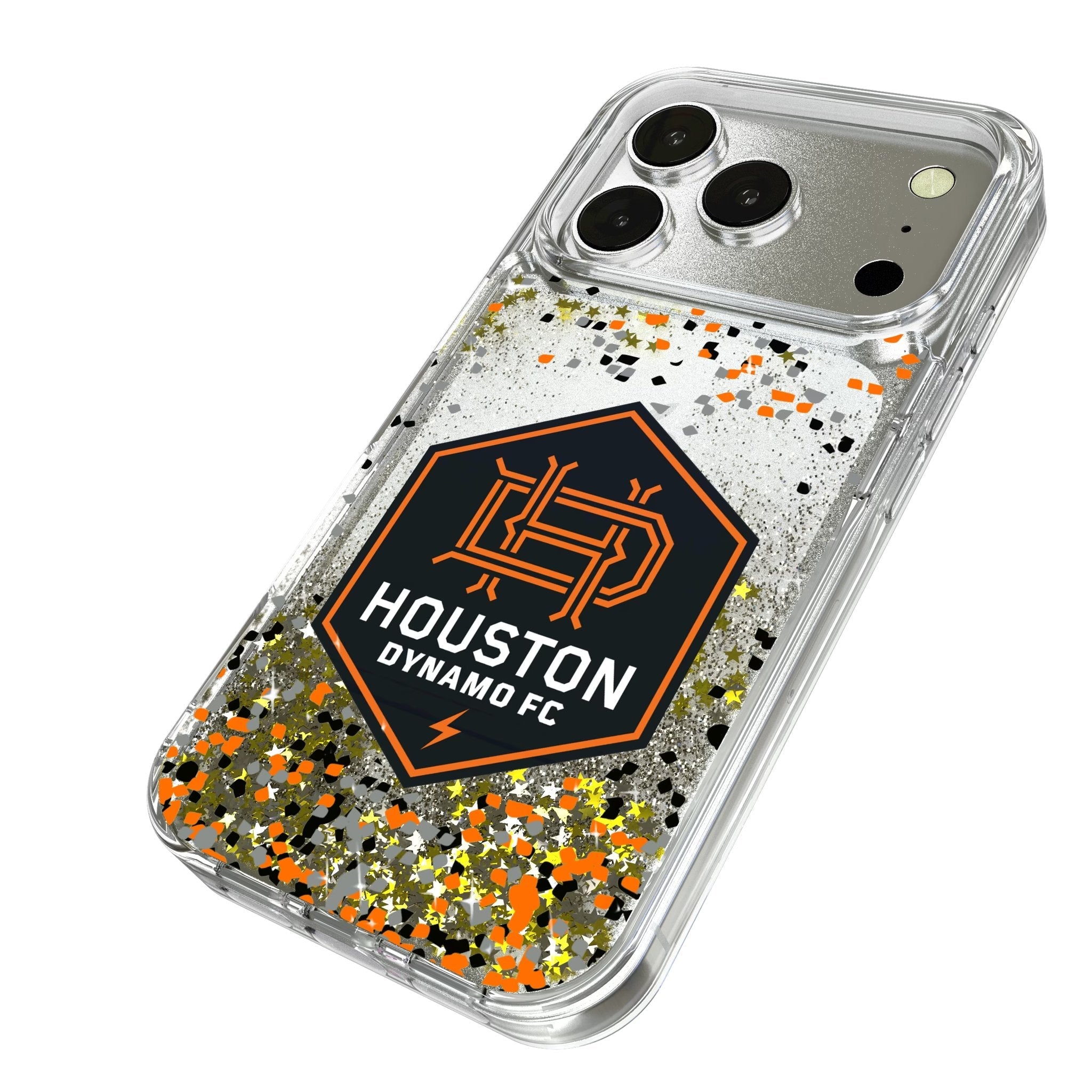Houston Dynamo Confetti Glitter Phone Case for Apple iPhone 17 Series