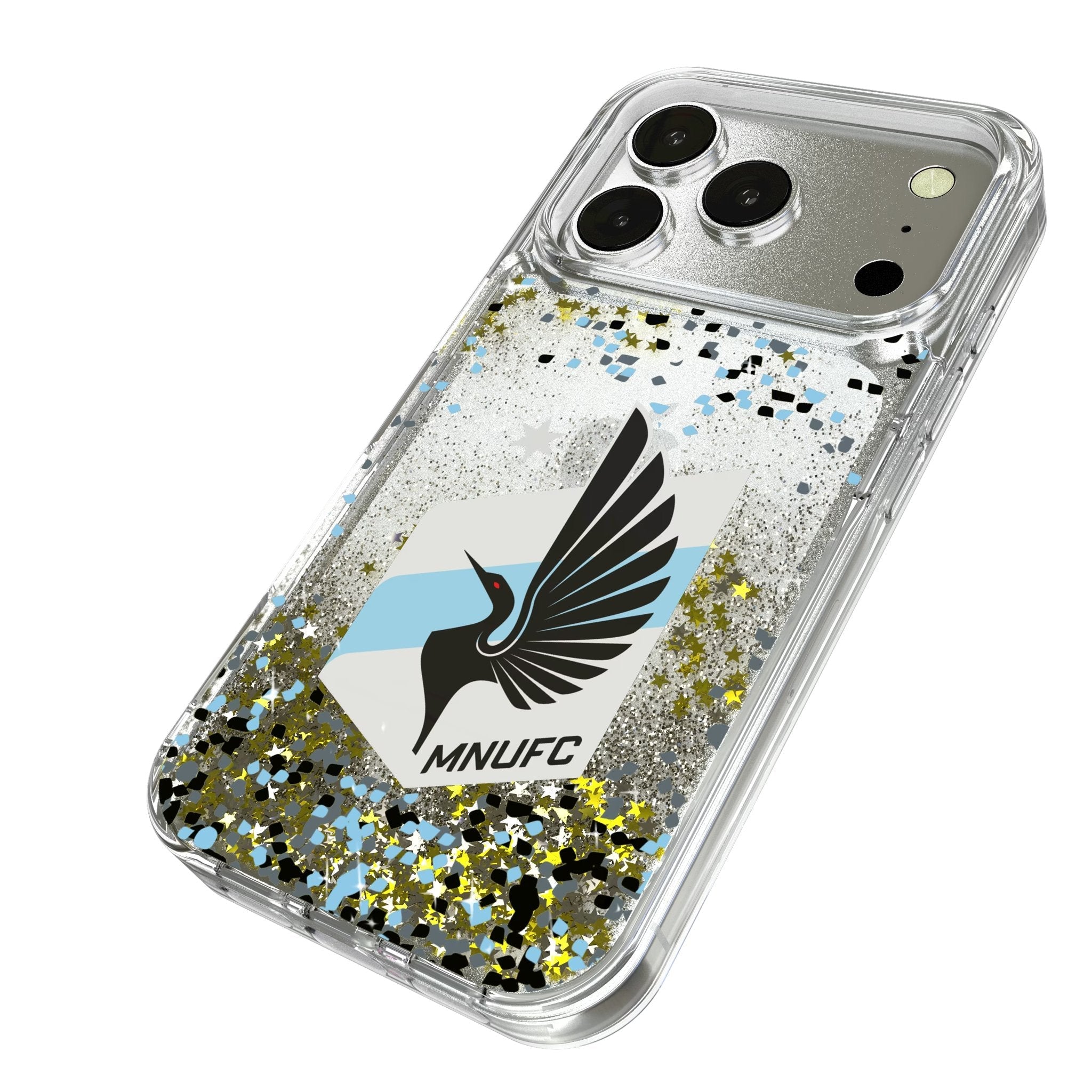 Minnesota United FC Confetti Glitter Phone Case for Apple iPhone 17 Series