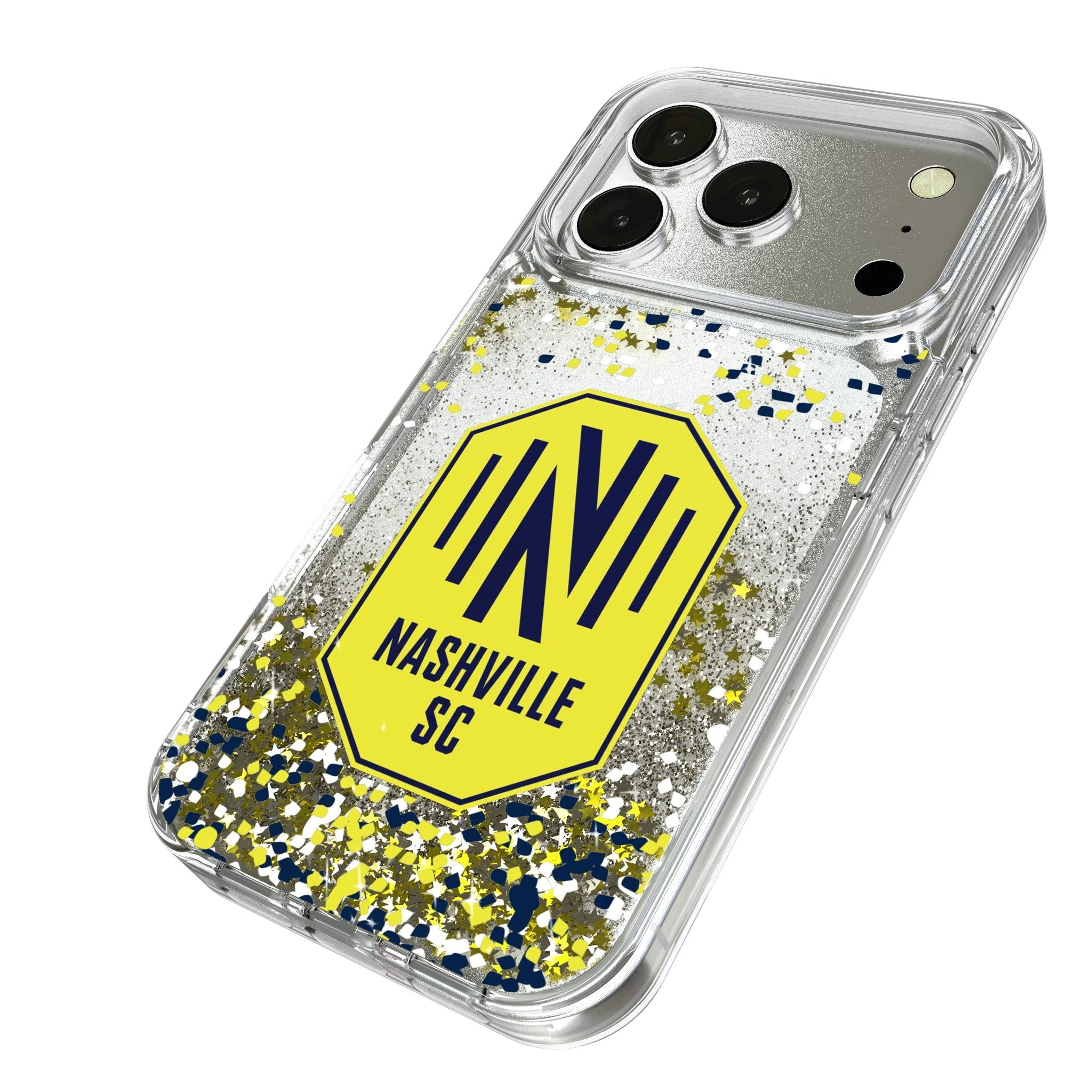 Nashville SC Confetti Glitter Phone Case for Apple iPhone 17 Series