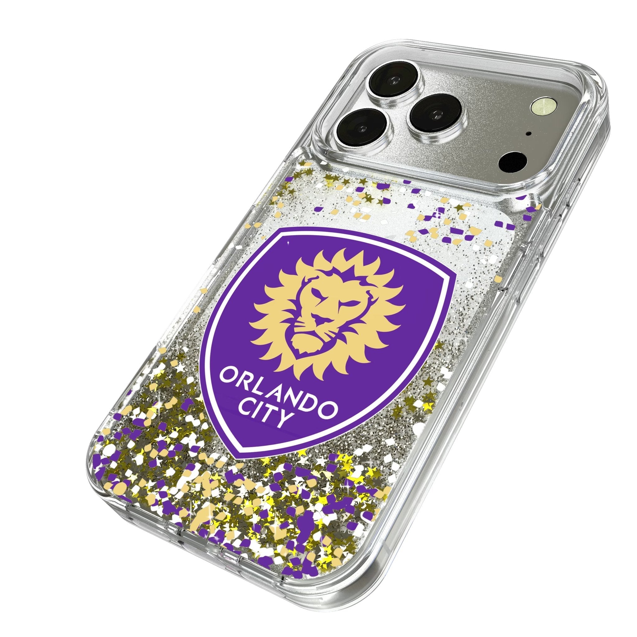Orlando City Soccer Club Confetti Glitter Phone Case for Apple iPhone 17 Series