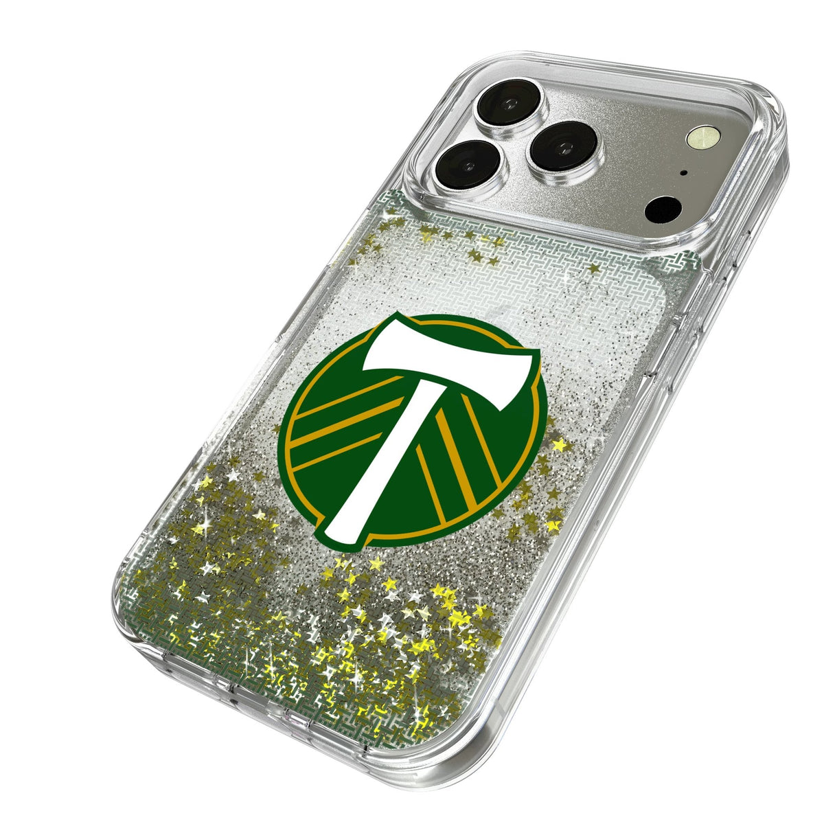 Portland Timbers Linen Glitter Phone Case for Apple iPhone 17 Series