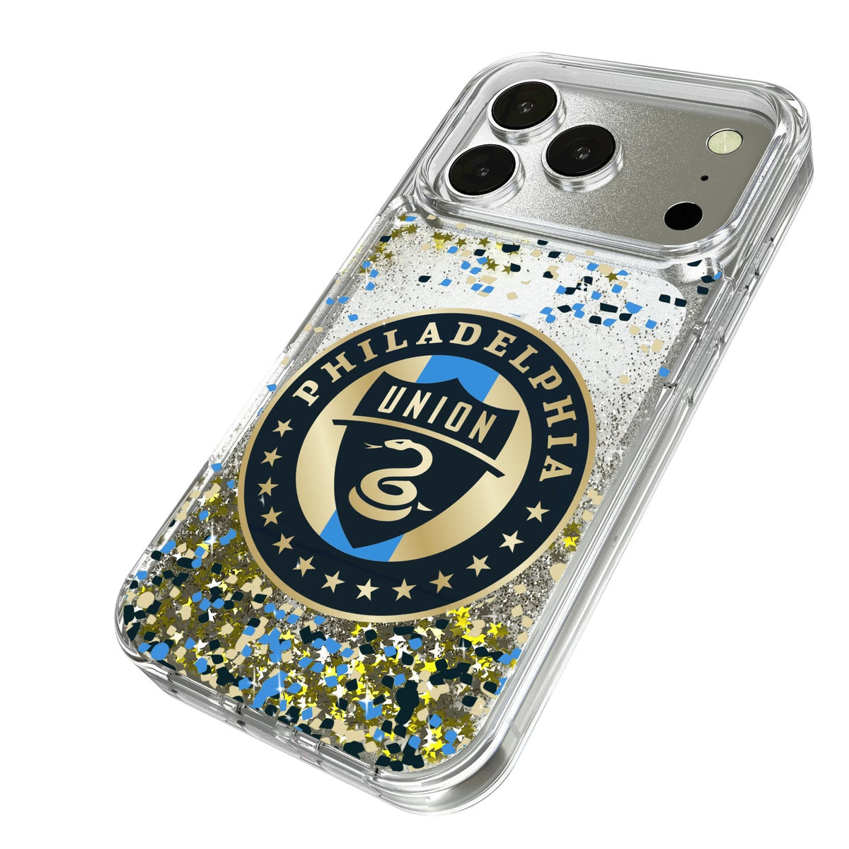 Philadelphia Union Confetti Glitter Phone Case for Apple iPhone 17 Series 2