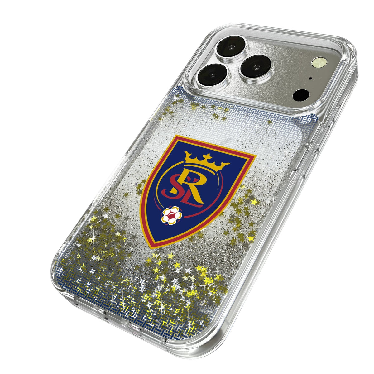 Real Salt Lake Linen Glitter Phone Case for Apple iPhone 17 Series 2