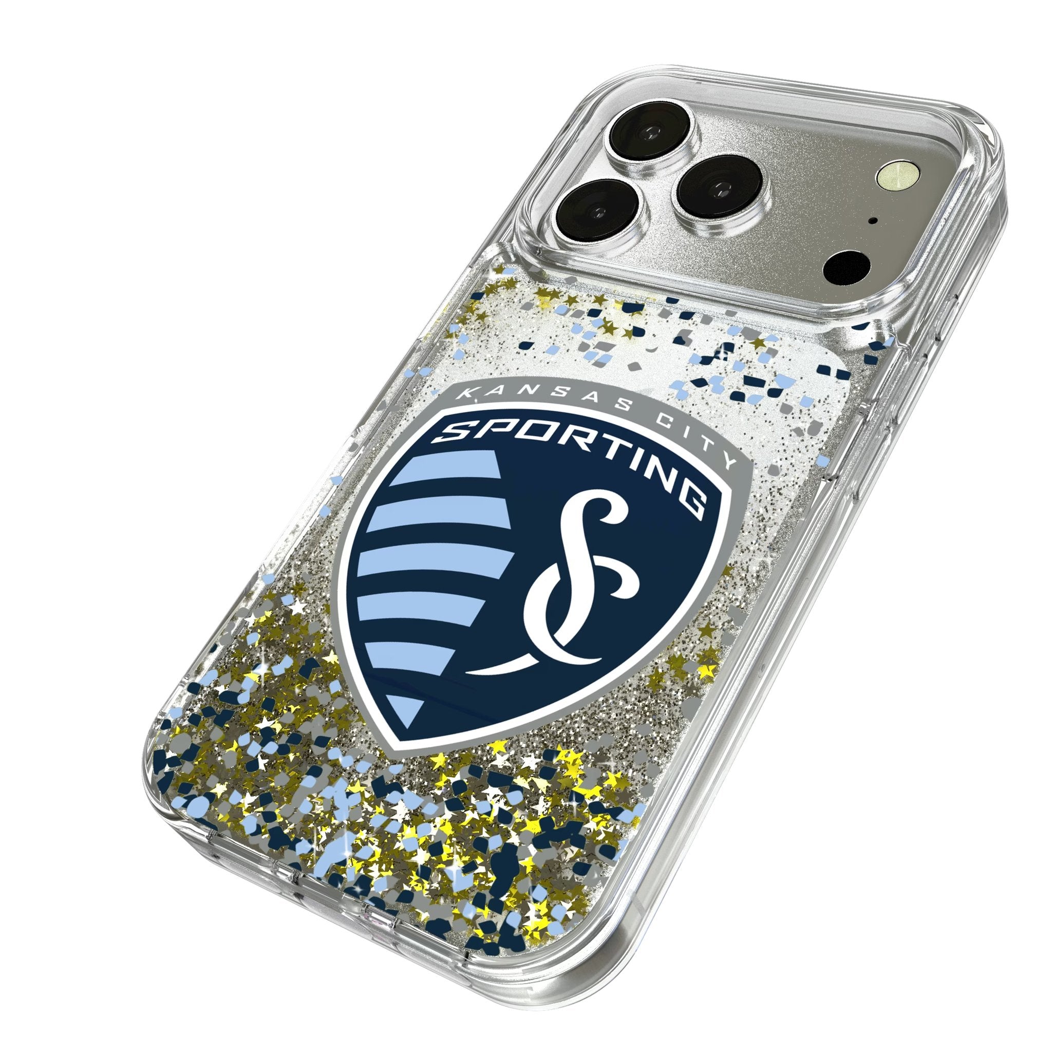 Sporting Kansas City Confetti Glitter Phone Case for Apple iPhone 17 Series 2