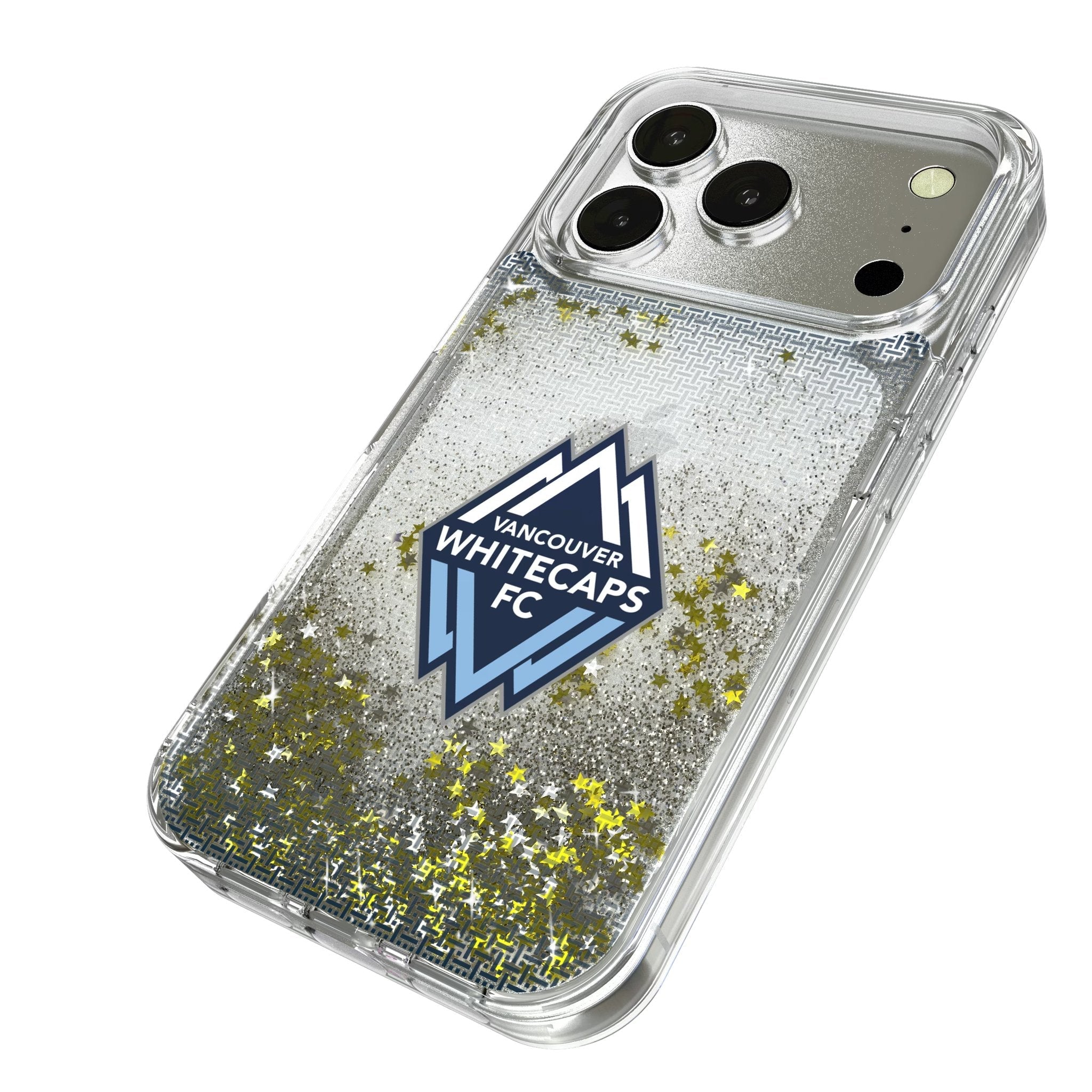 Vancouver Whitecaps Linen Glitter Phone Case for Apple iPhone 17 Series
