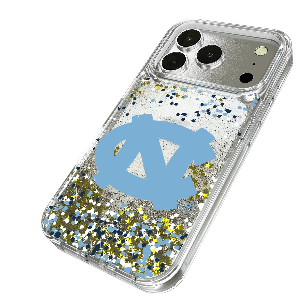 University of North Carolina Tar Heels Confetti Glitter Phone Case for Apple iPhone 17 Series 2