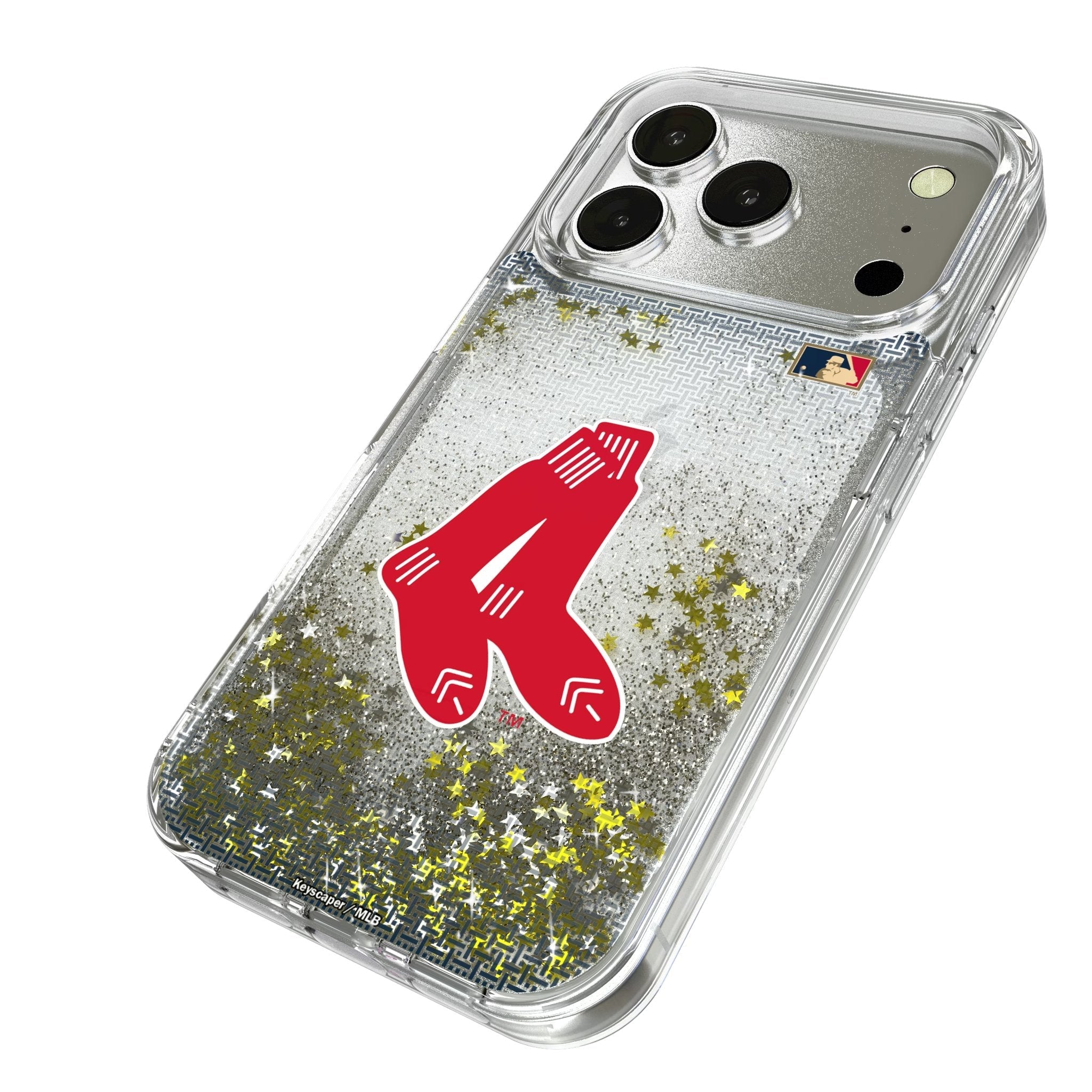 Boston Red Sox 1924-1960 - Cooperstown Collection Linen Glitter Phone Case for Apple iPhone 17 Series