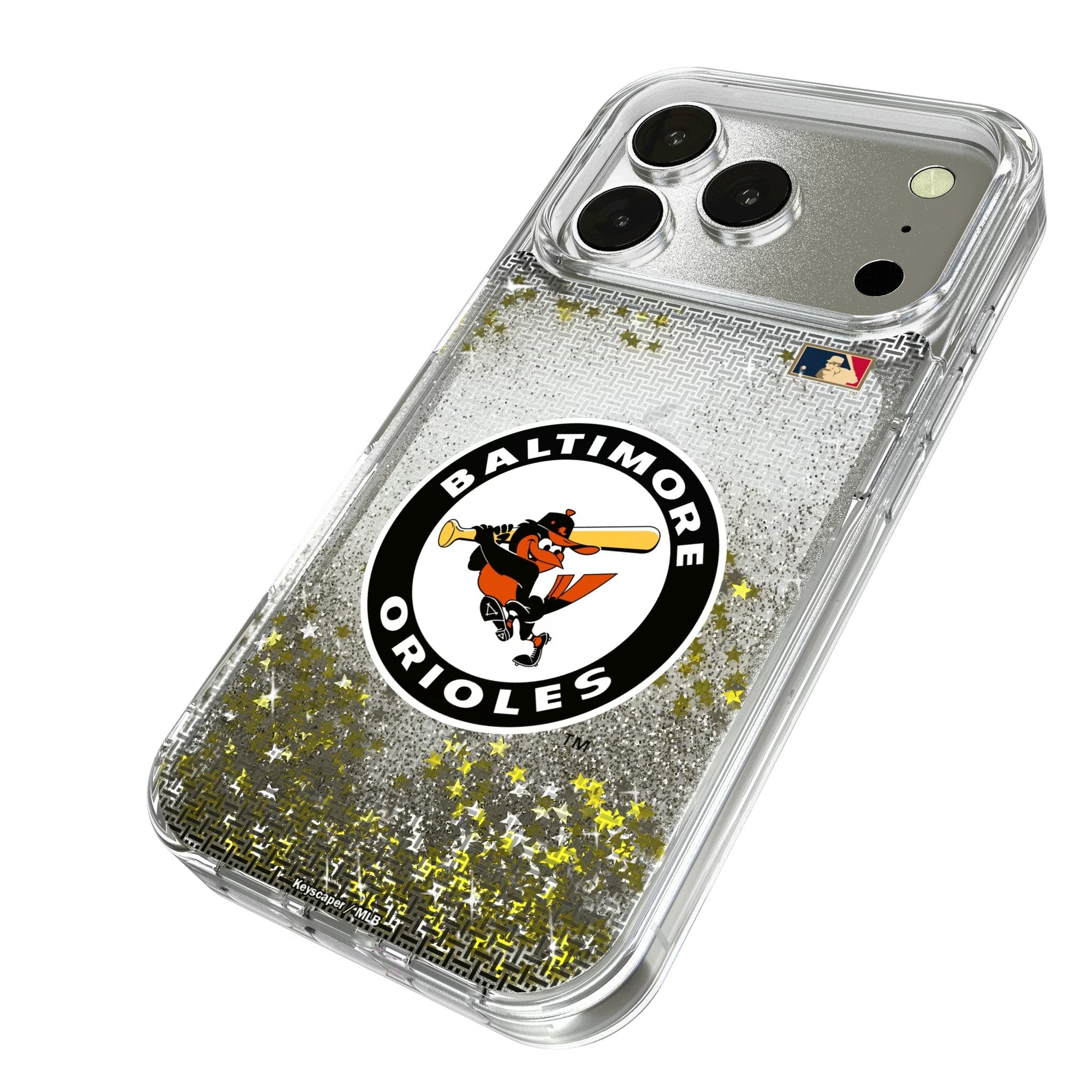 Baltimore Orioles 1966-1969 - Cooperstown Collection Linen Glitter Phone Case for Apple iPhone 17 Series