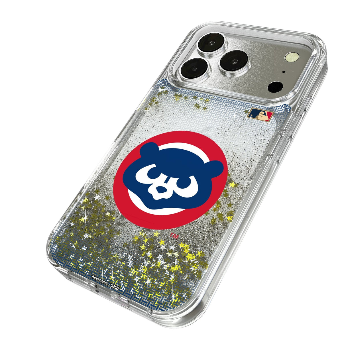 Chicago Cubs Home 1979-1993 - Cooperstown Collection Linen Glitter Phone Case for Apple iPhone 17 Series 2