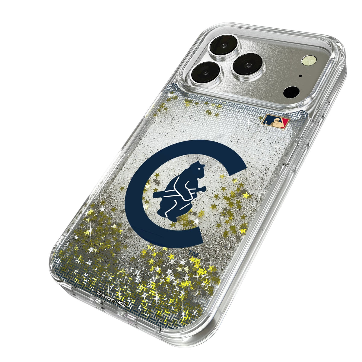 Chicago Cubs 1911-1912 - Cooperstown Collection Linen Glitter Phone Case for Apple iPhone 17 Series 2