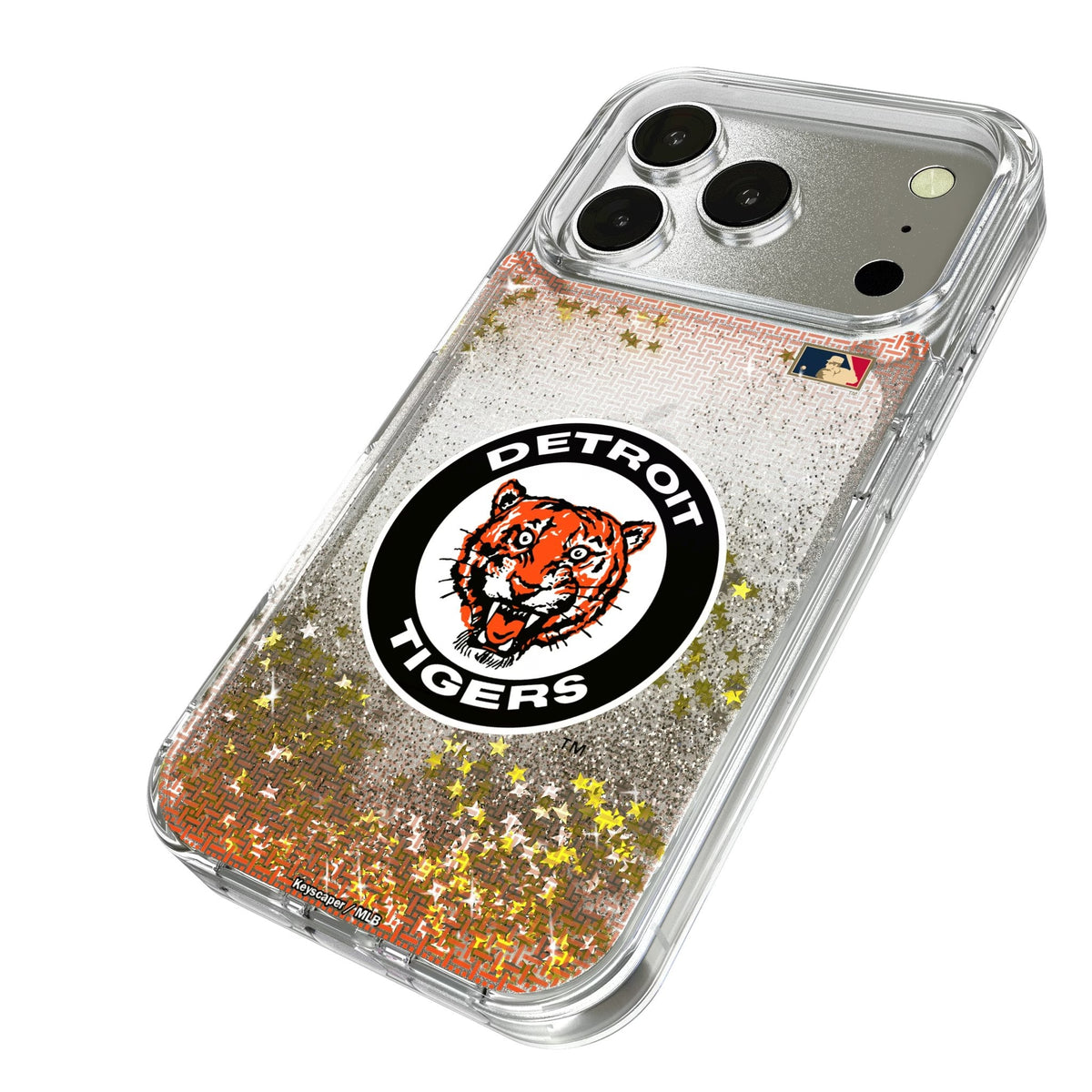 Detroit Tigers 1961-1963 - Cooperstown Collection Linen Glitter Phone Case for Apple iPhone 17 Series 2