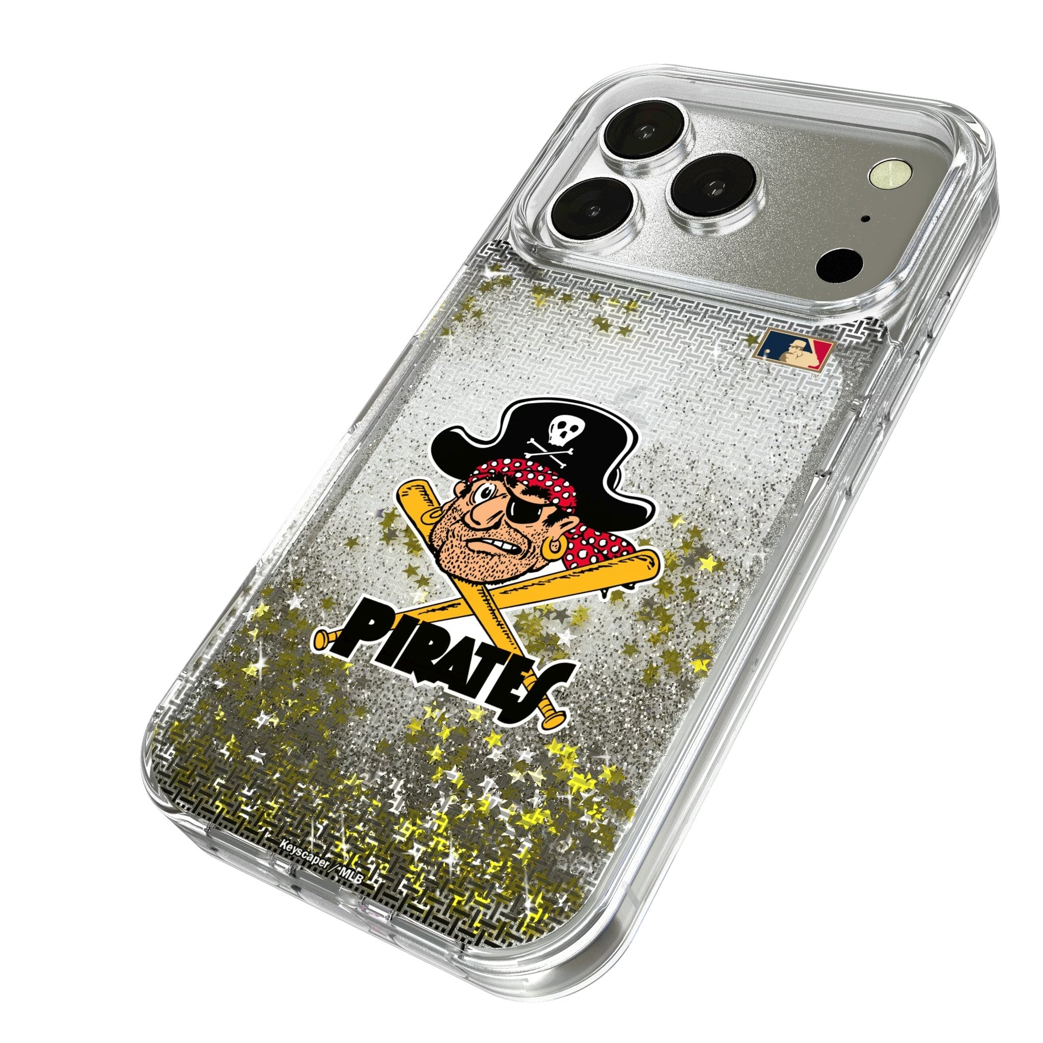 Pittsburgh Pirates 1958-1966 - Cooperstown Collection Linen Glitter Phone Case for Apple iPhone 17 Series 2