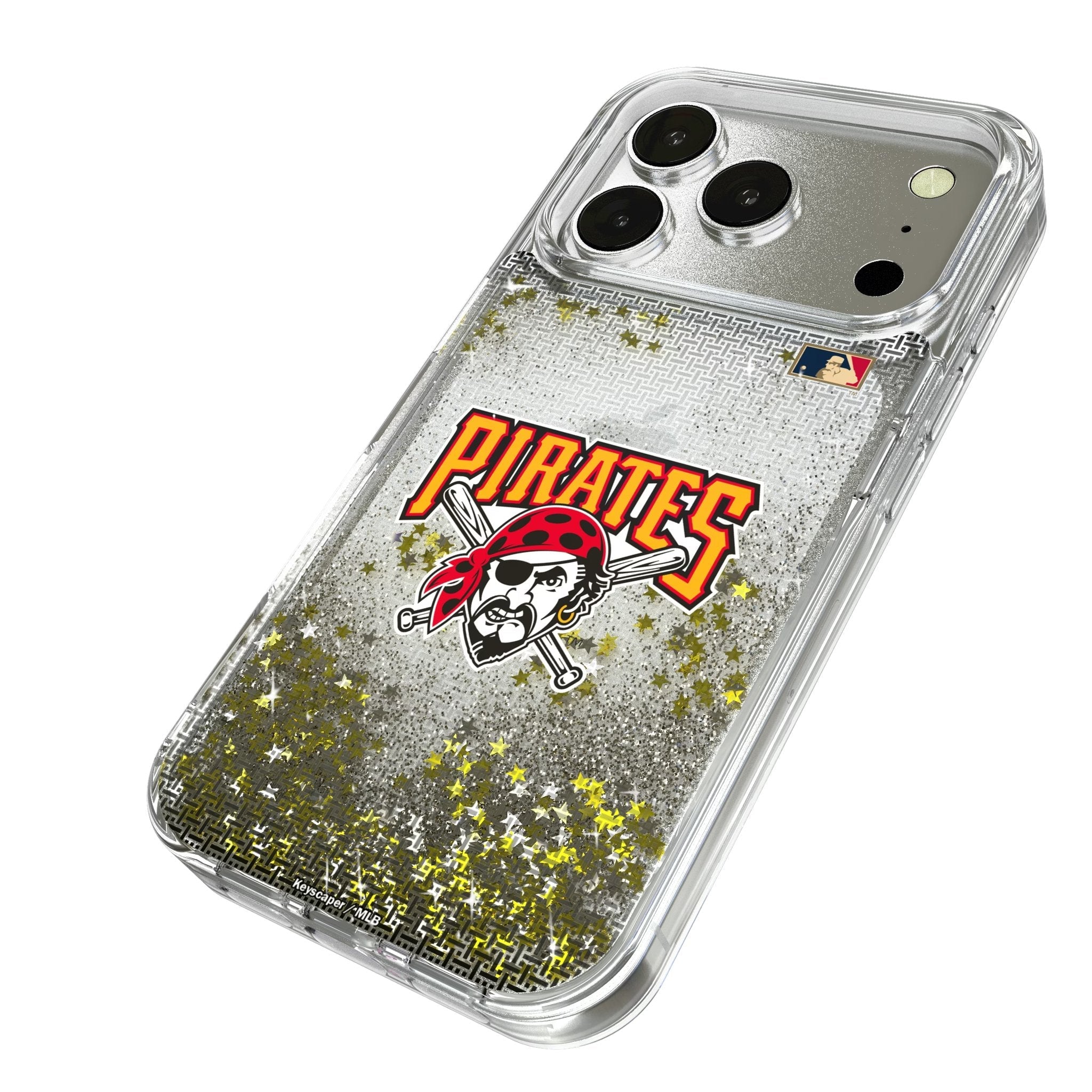 Pittsburgh Pirates 1997-2013 - Cooperstown Collection Linen Glitter Phone Case for Apple iPhone 17 Series