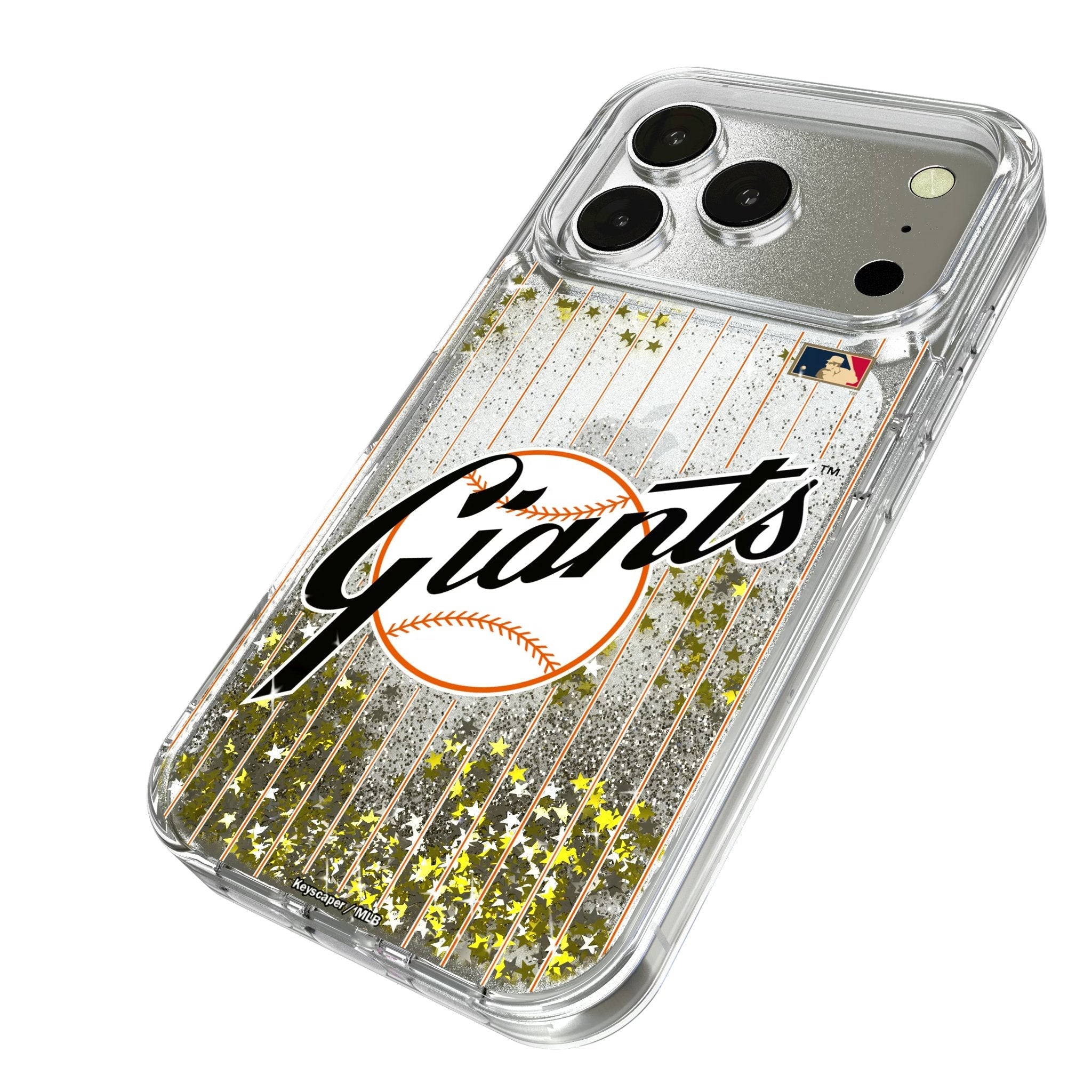 San Francisco Giants 1958-1967 - Cooperstown Collection Pinstripe Glitter Phone Case for Apple iPhone 17 Series