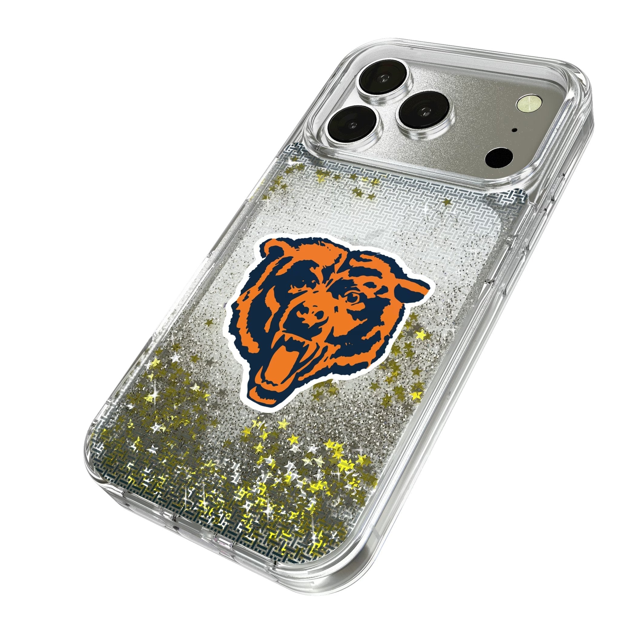 Chicago Bears 1946 Historic Collection Linen Glitter Phone Case for Apple iPhone 17 Series 2