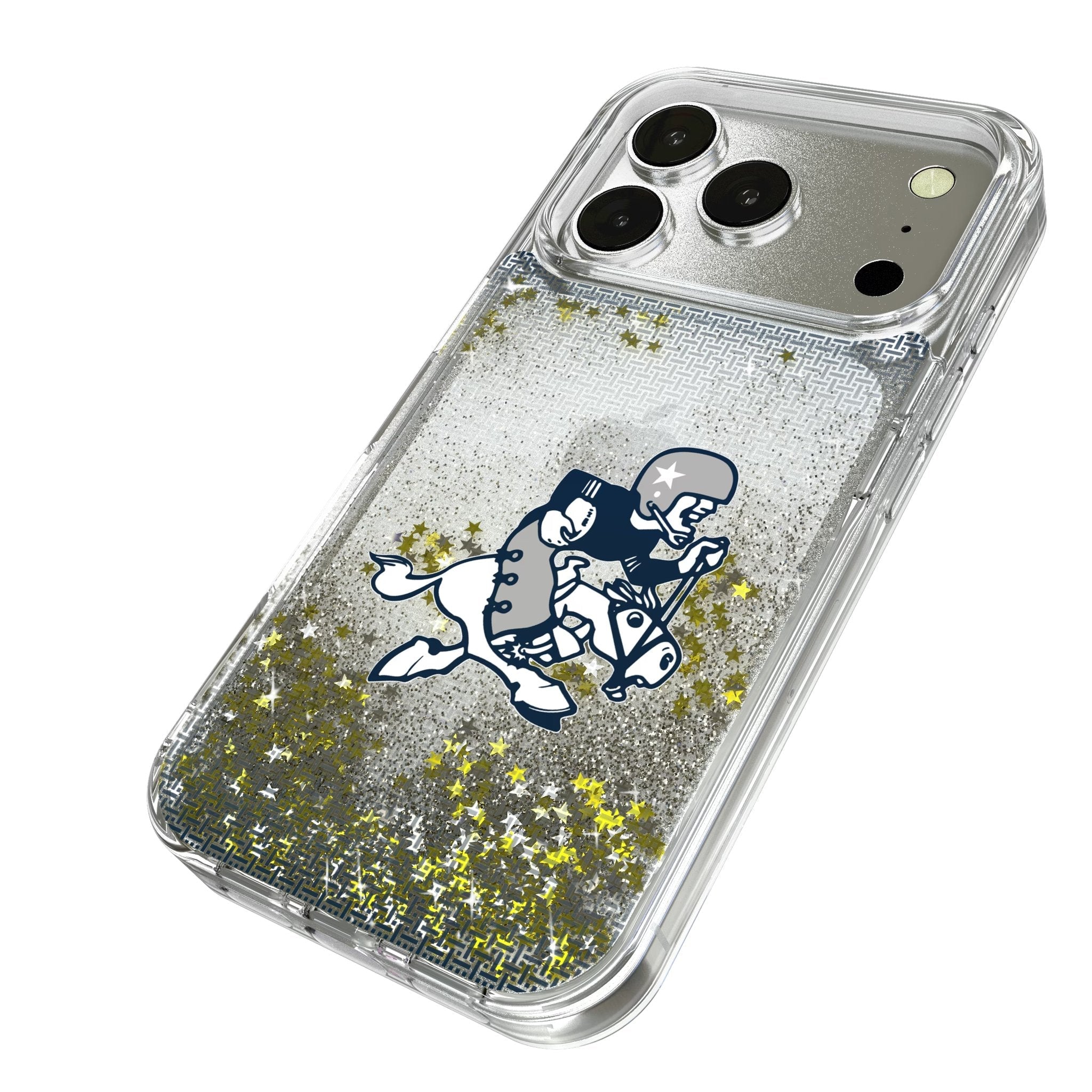 Dallas Cowboys 1966-1969 Historic Collection Linen Glitter Phone Case for Apple iPhone 17 Series 2