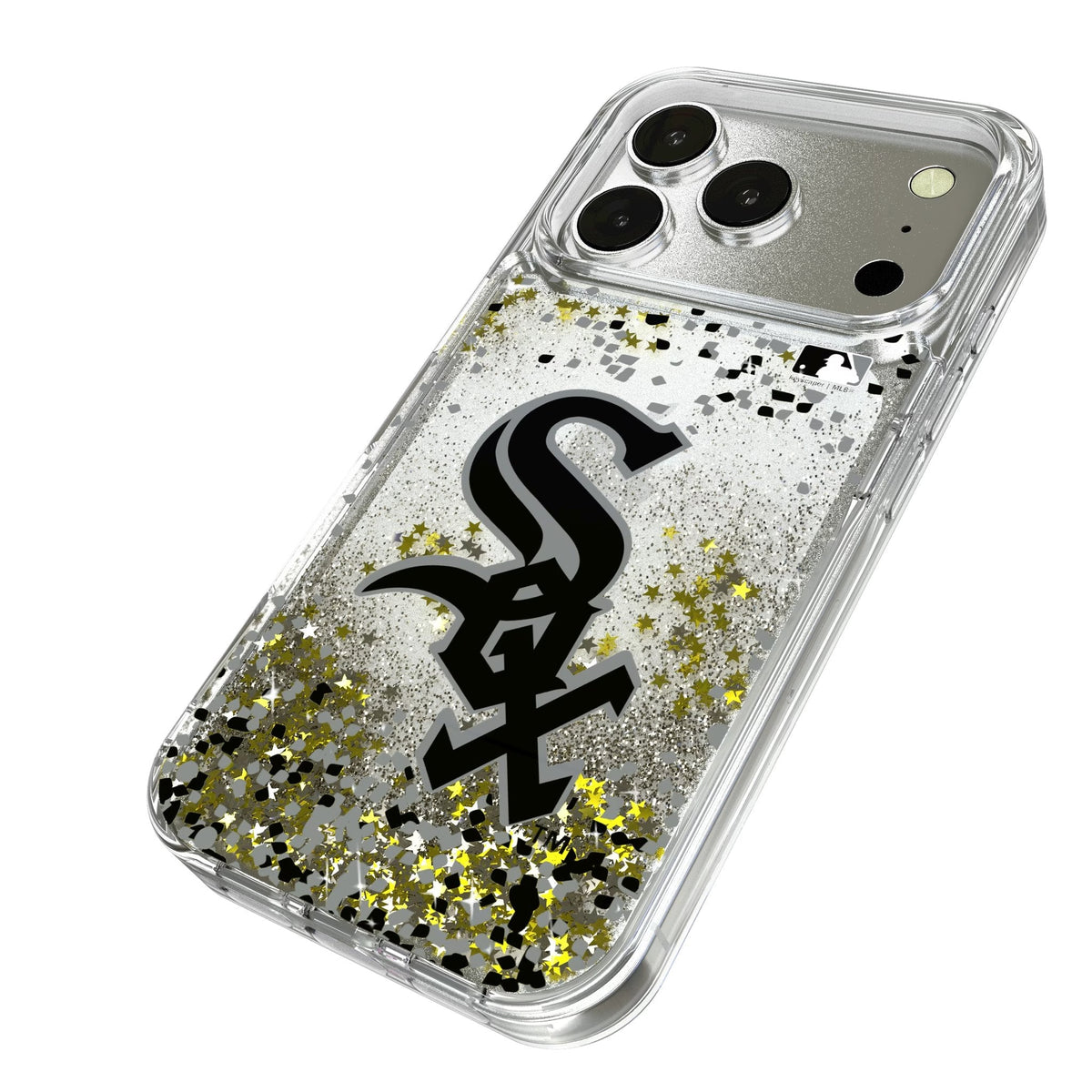Chicago White Sox Confetti Glitter Phone Case for Apple iPhone 17 Series 2