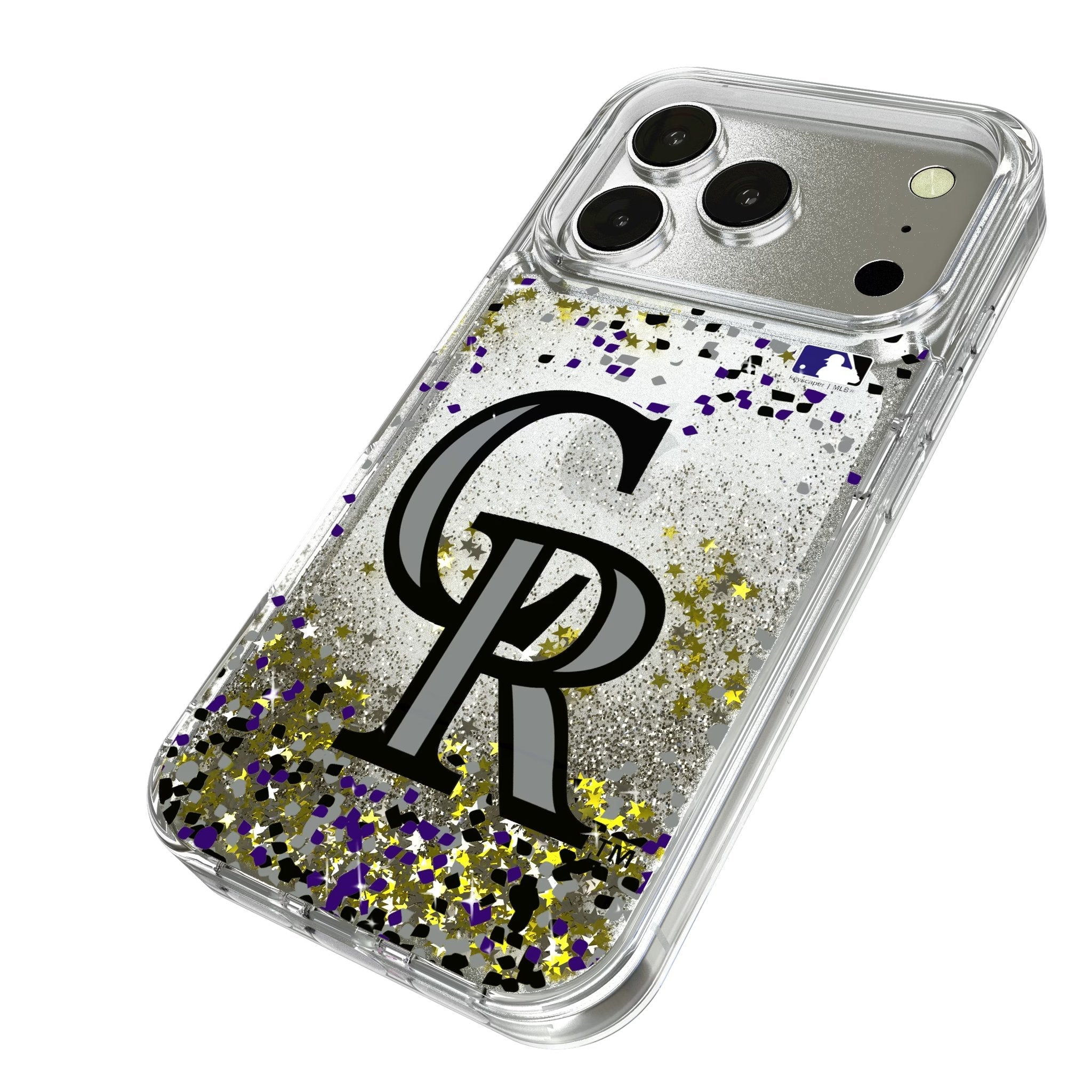 Colorado Rockies Confetti Glitter Phone Case for Apple iPhone 17 Series