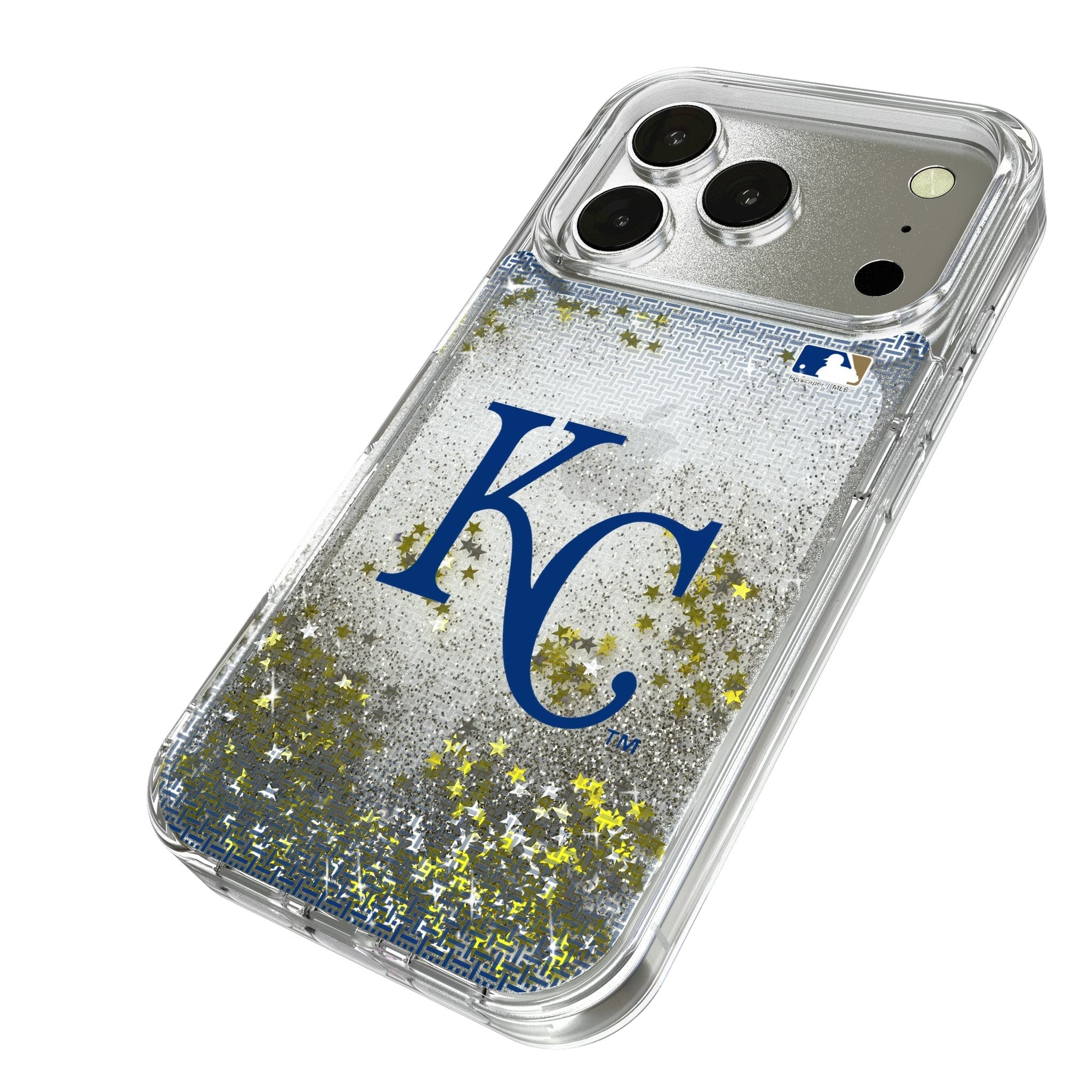 Kansas City Royals Linen Glitter Phone Case for Apple iPhone 17 Series 2