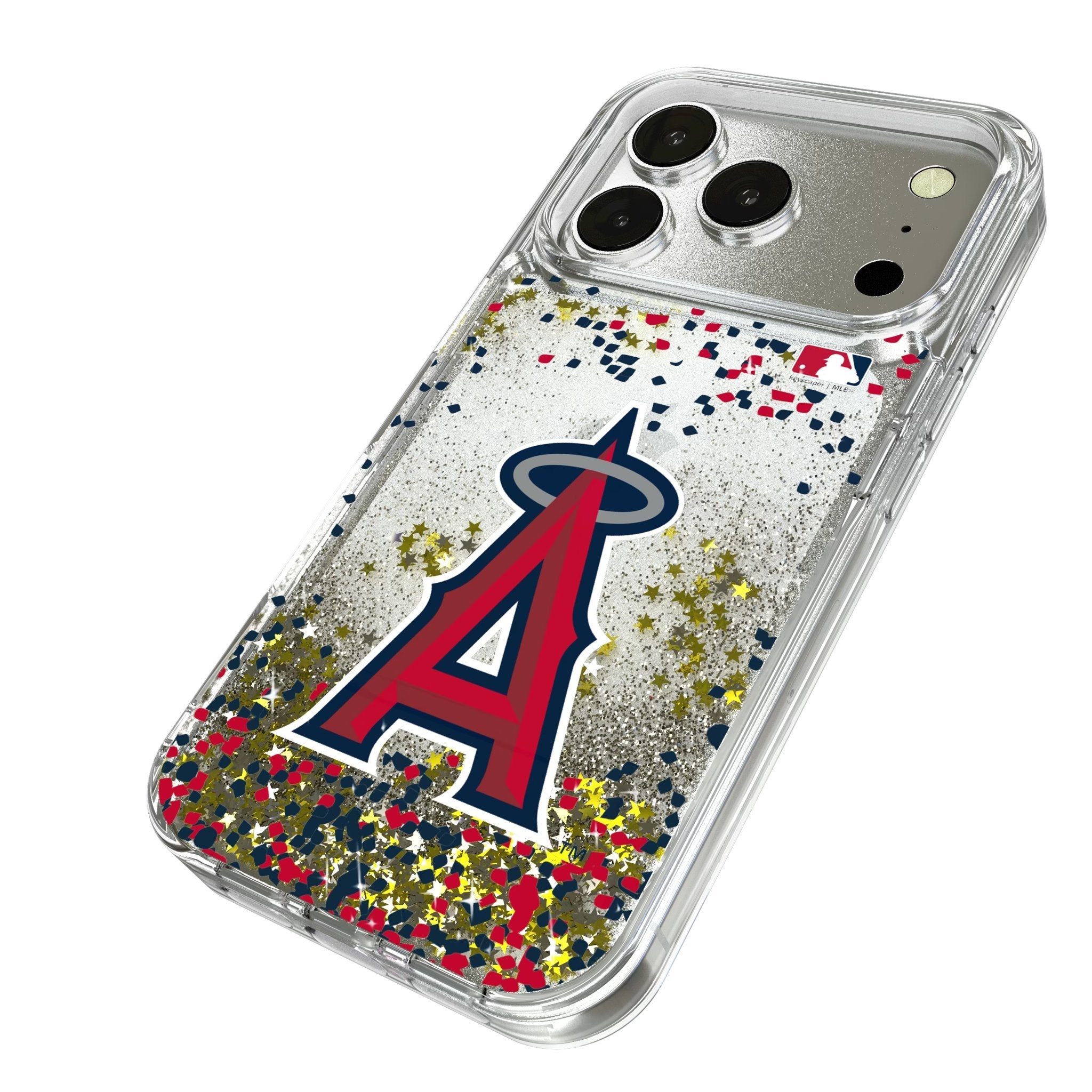 Los Angeles Angels Confetti Glitter Phone Case for Apple iPhone 17 Series