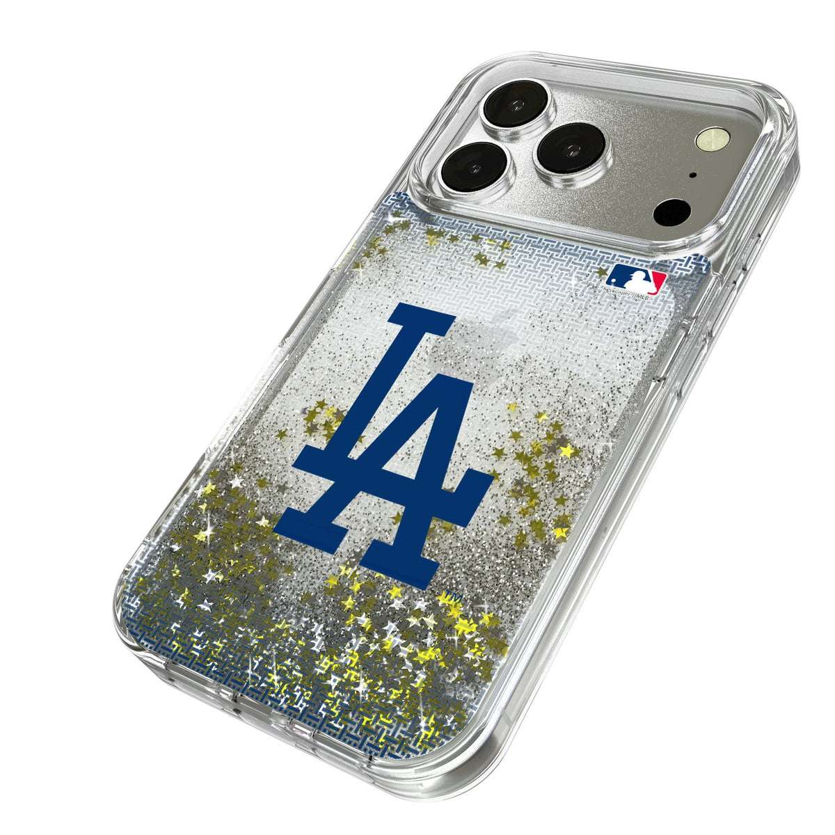 LA Dodgers Linen Glitter Phone Case for Apple iPhone 17 Series