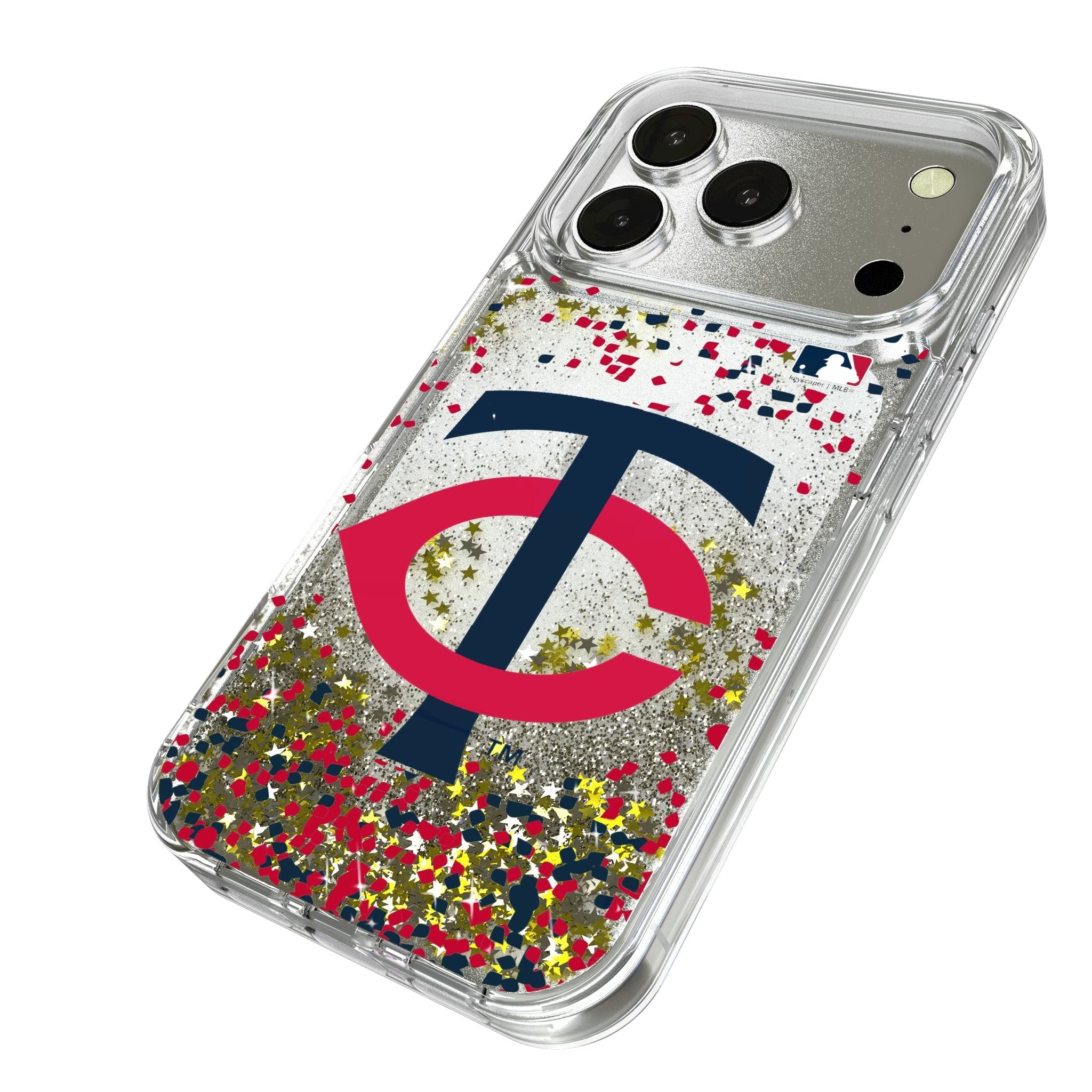 Minnesota Twins Confetti Glitter Phone Case for Apple iPhone 17 Series 2