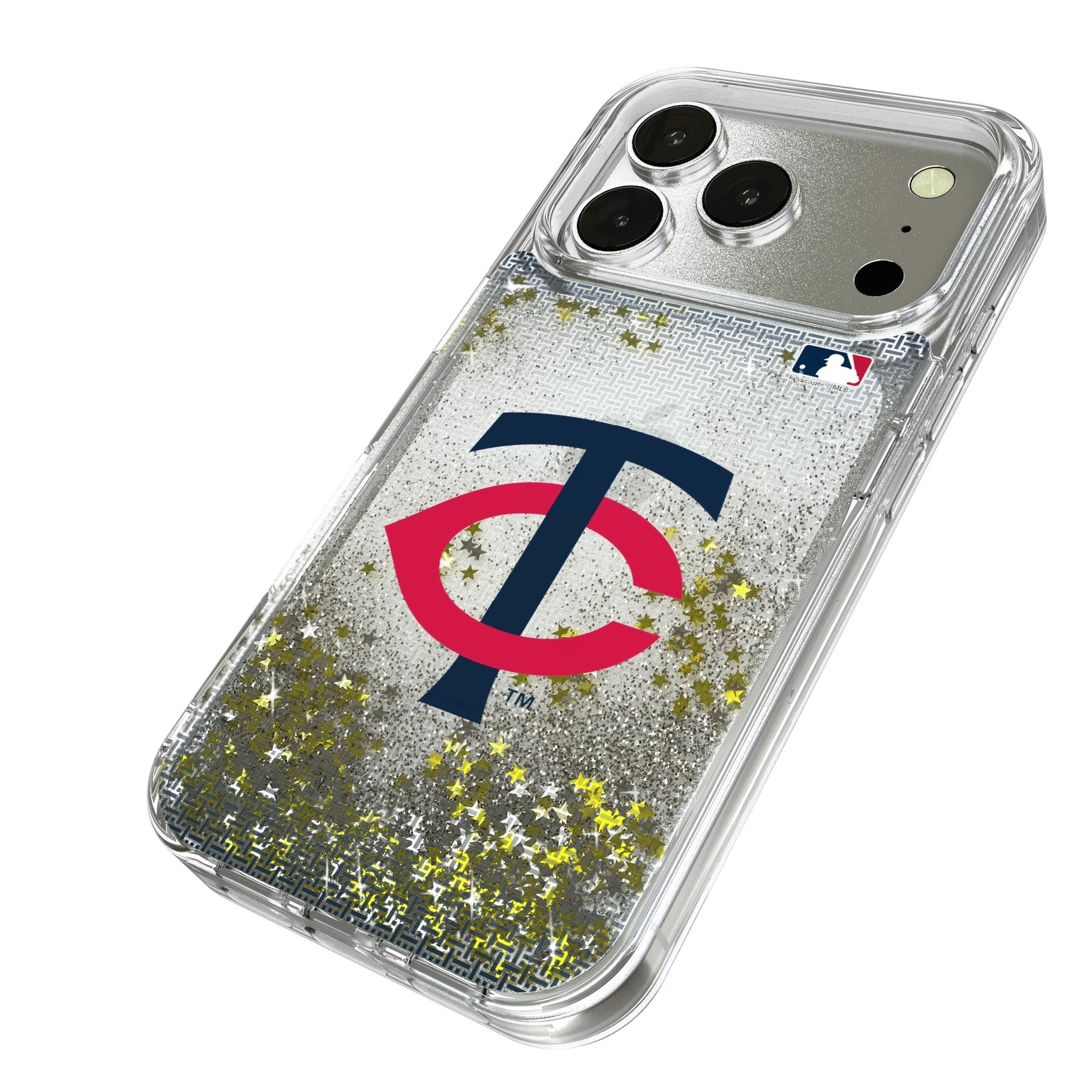 Minnesota Twins Linen Glitter Phone Case for Apple iPhone 17 Series 2