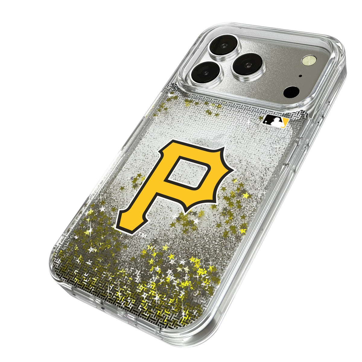 Pittsburgh Pirates Linen Glitter Phone Case for Apple iPhone 17 Series