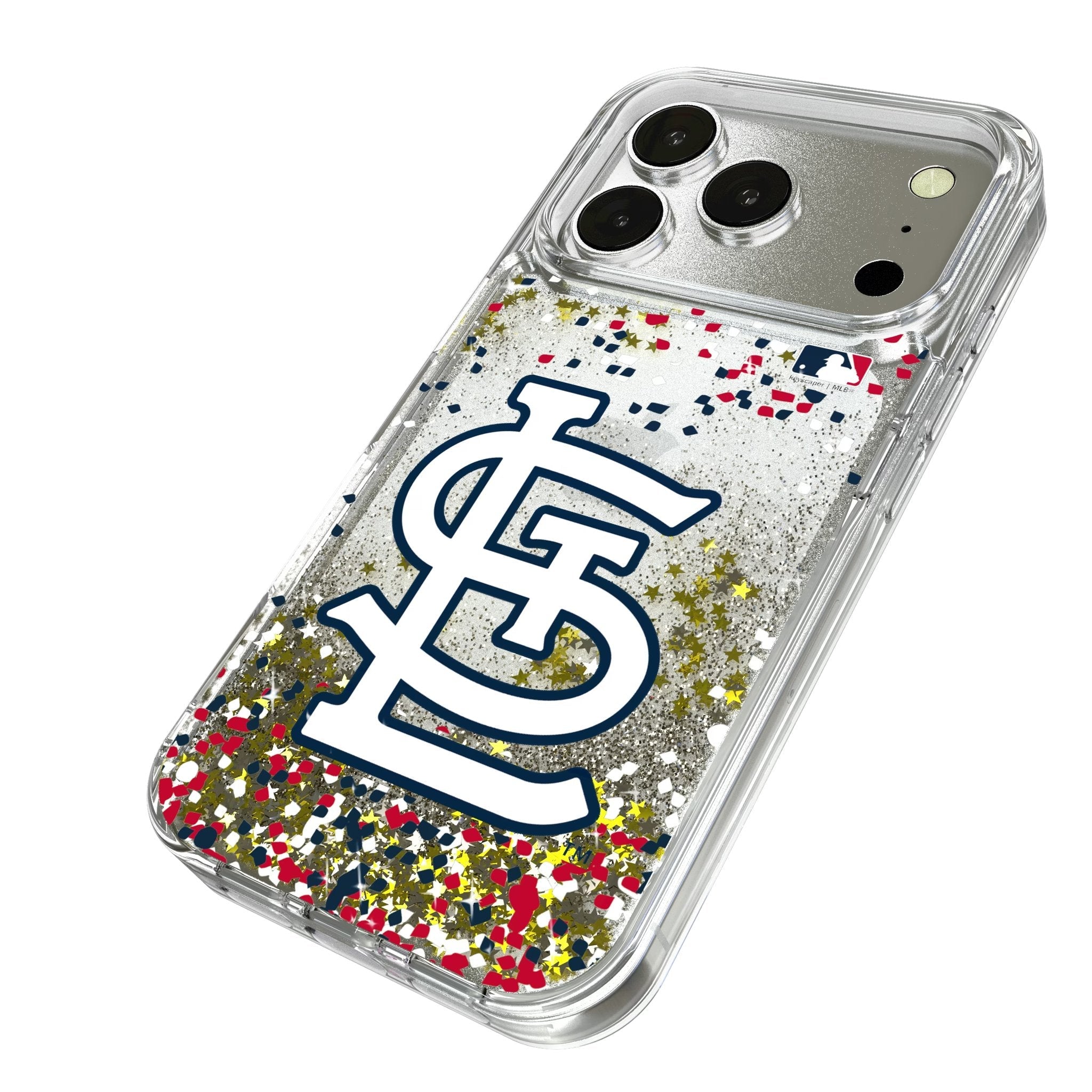 St Louis Cardinals Confetti Glitter Phone Case for Apple iPhone 17 Series