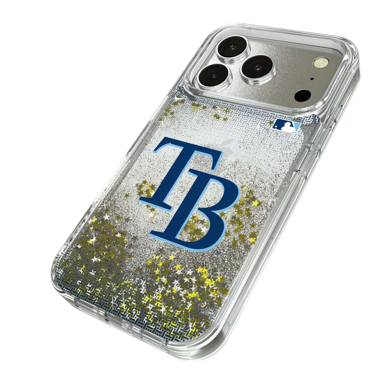 Tampa Bay Rays Linen Glitter Phone Case for Apple iPhone 17 Series