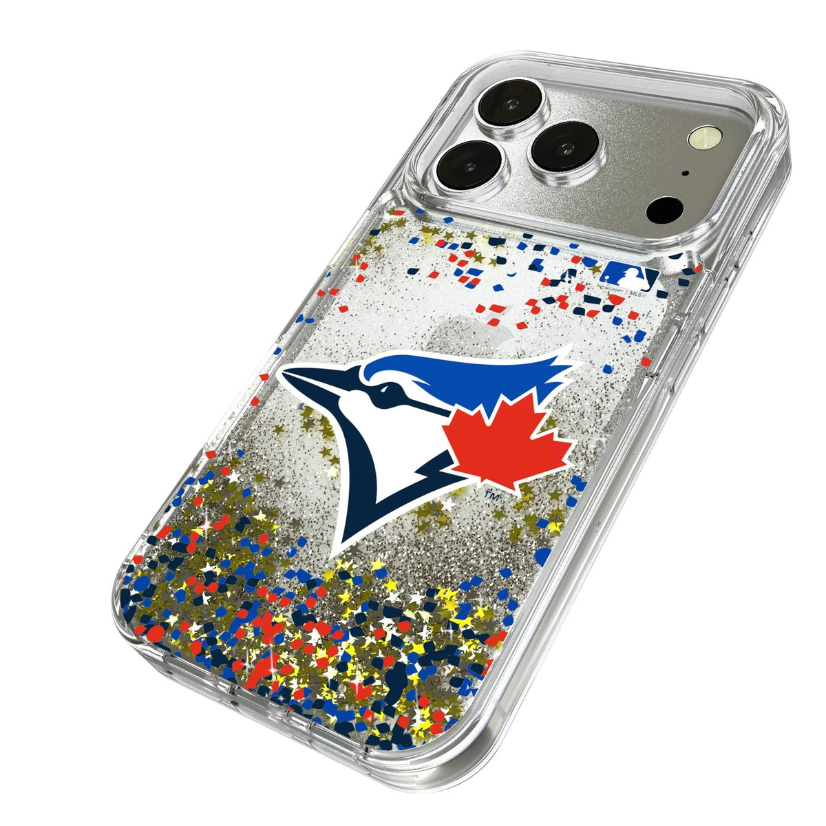 Toronto Blue Jays Confetti Glitter Phone Case for Apple iPhone 17 Series