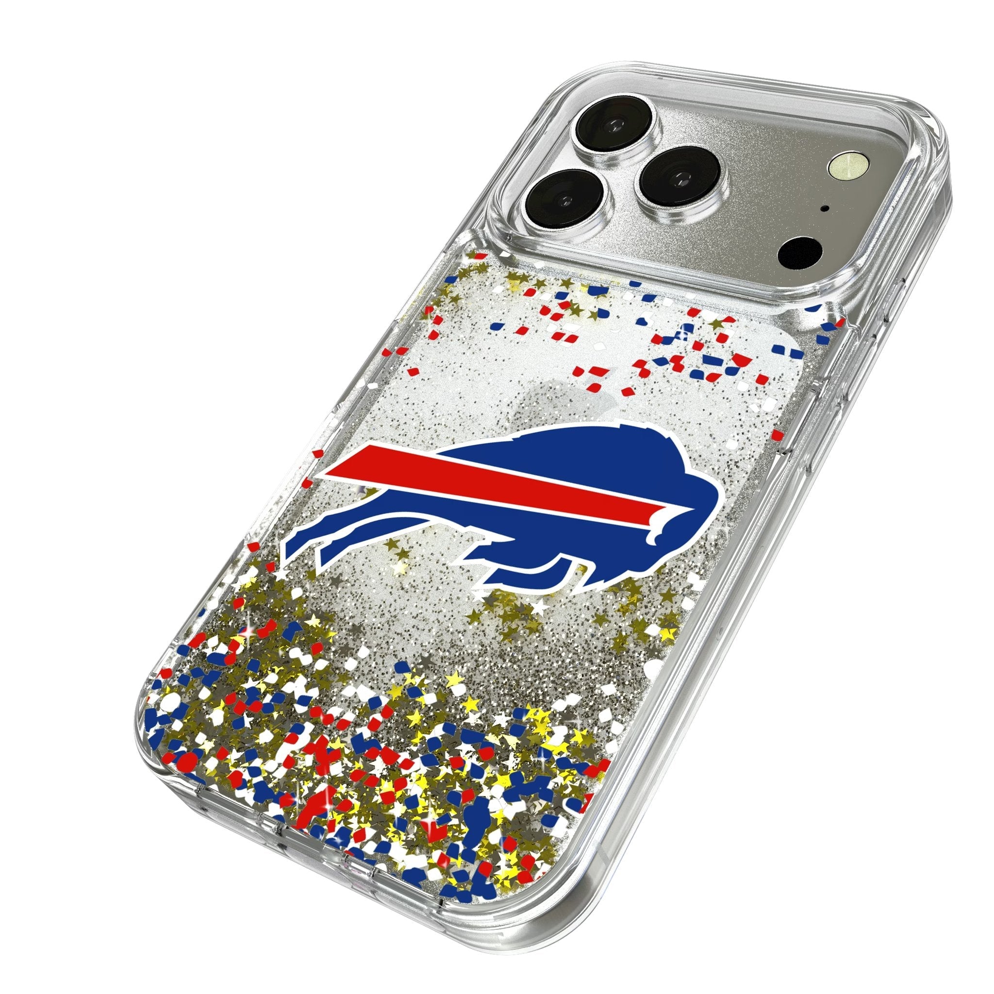 Buffalo Bills Confetti Glitter Phone Case for Apple iPhone 17 Series
