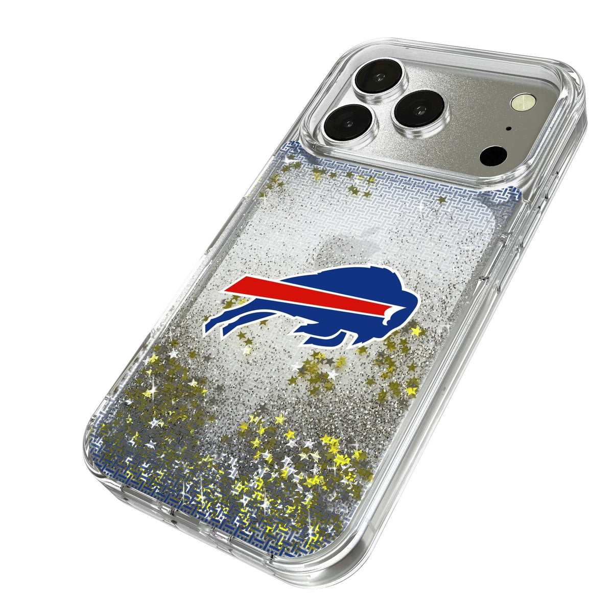 Buffalo Bills Linen Glitter Phone Case for Apple iPhone 17 Series