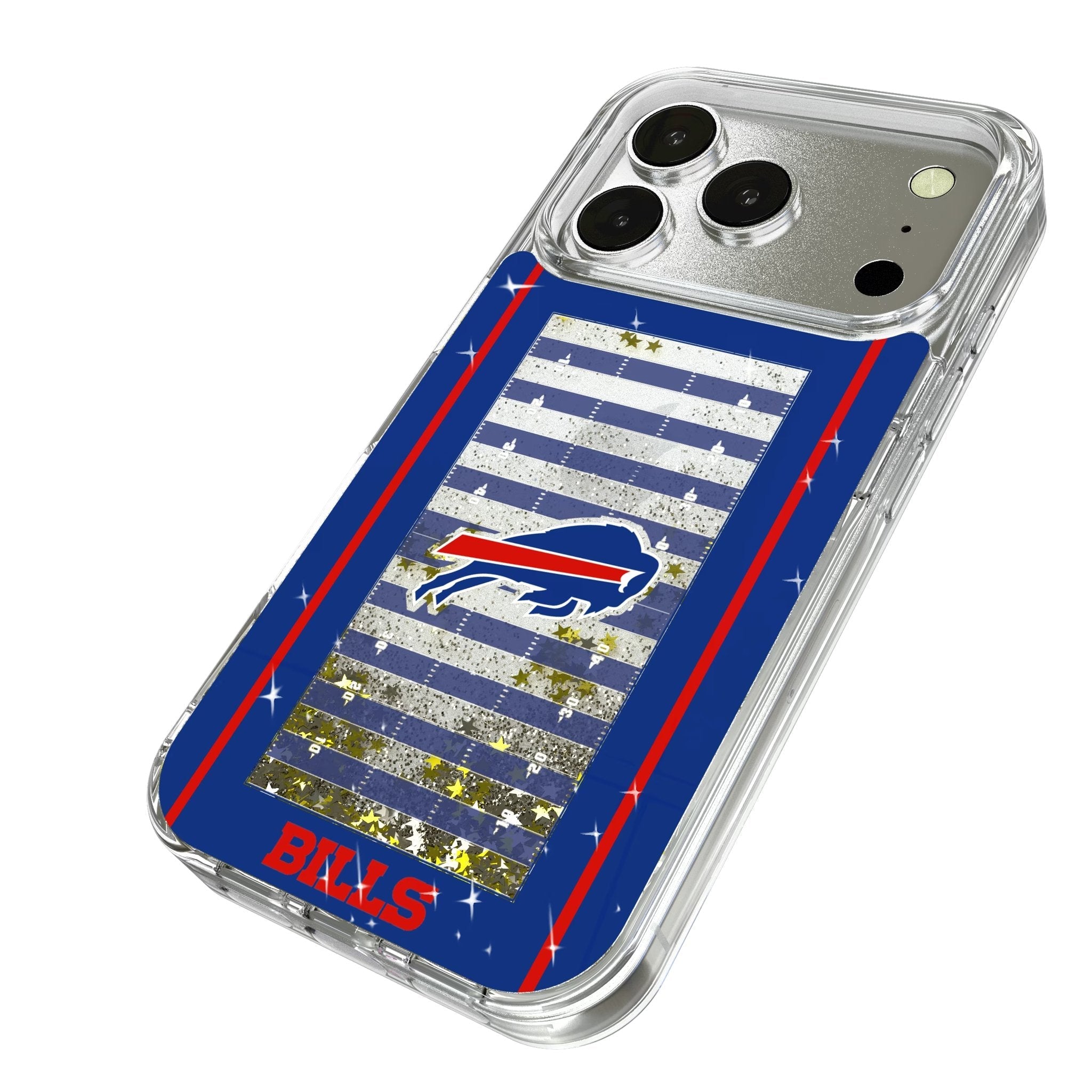 Buffalo Bills Field Glitter Phone Case for Apple iPhone 17 Series
