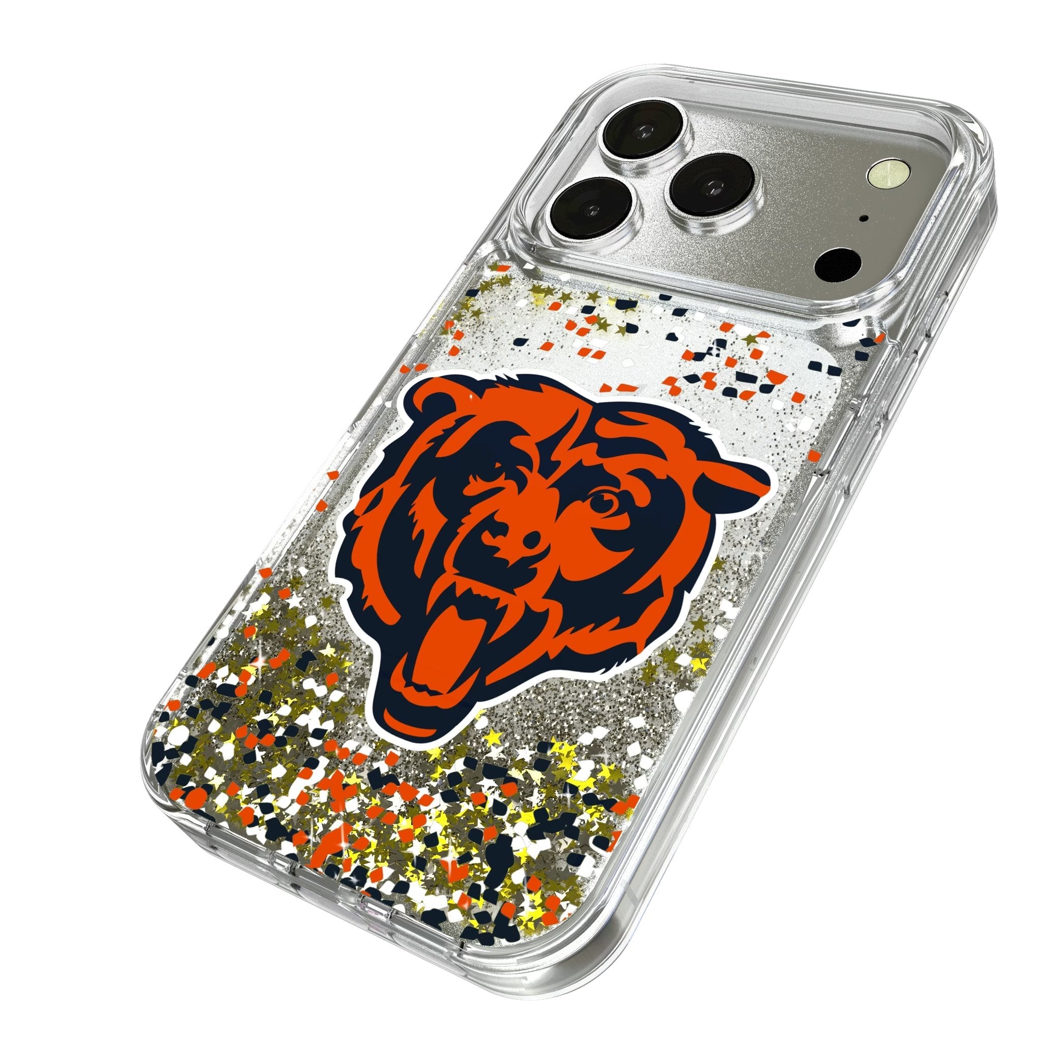 Chicago Bears Confetti Glitter Phone Case for Apple iPhone 17 Series 2