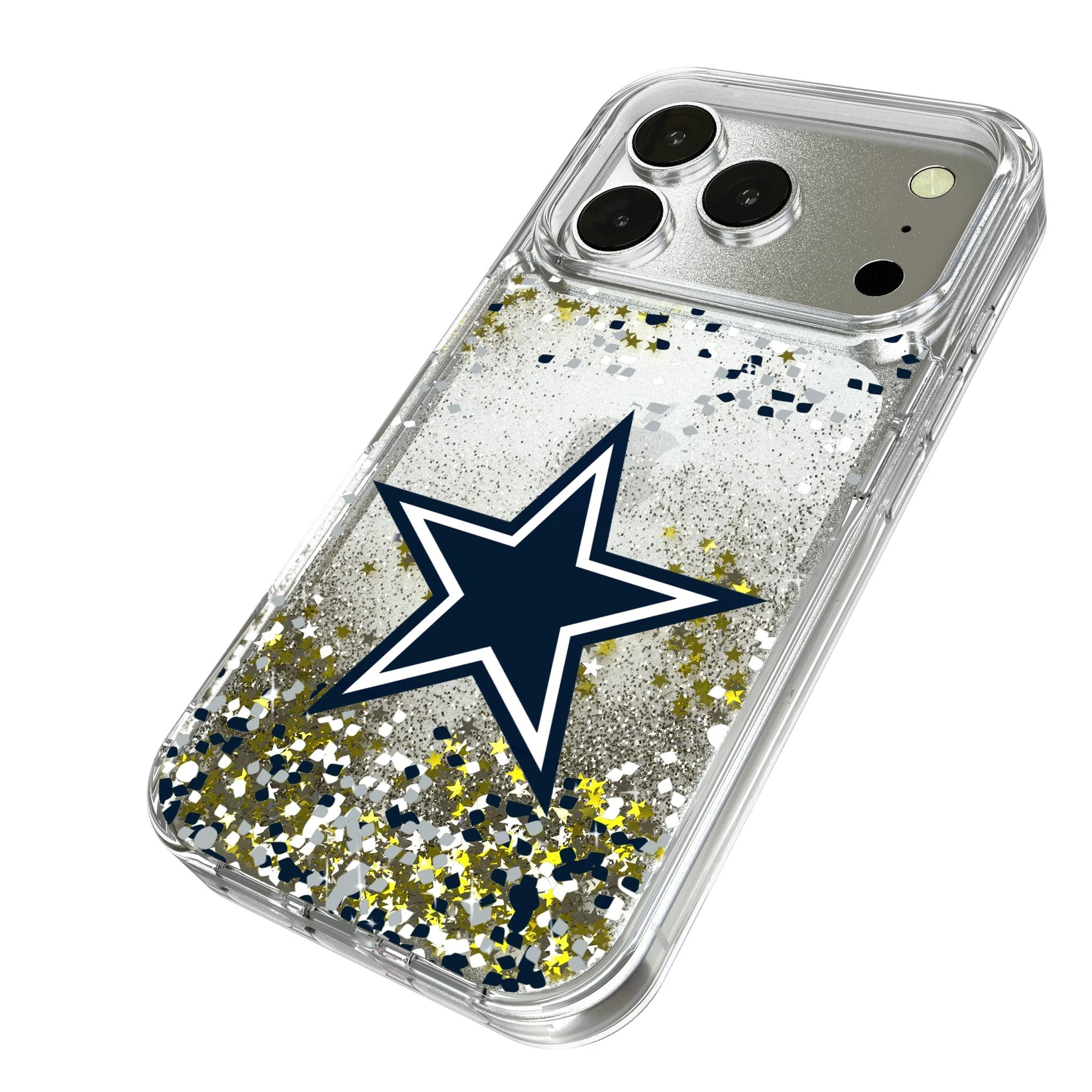 Dallas Cowboys Confetti Glitter Phone Case for Apple iPhone 17 Series 2