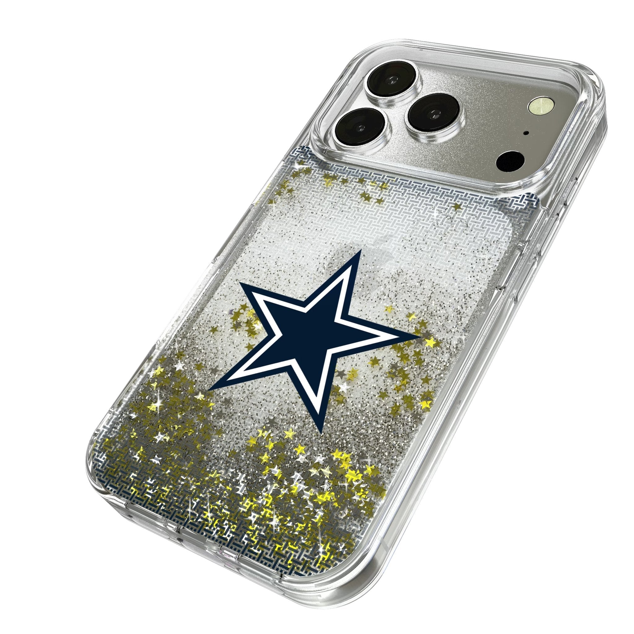 Dallas Cowboys Linen Glitter Phone Case for Apple iPhone 17 Series 2