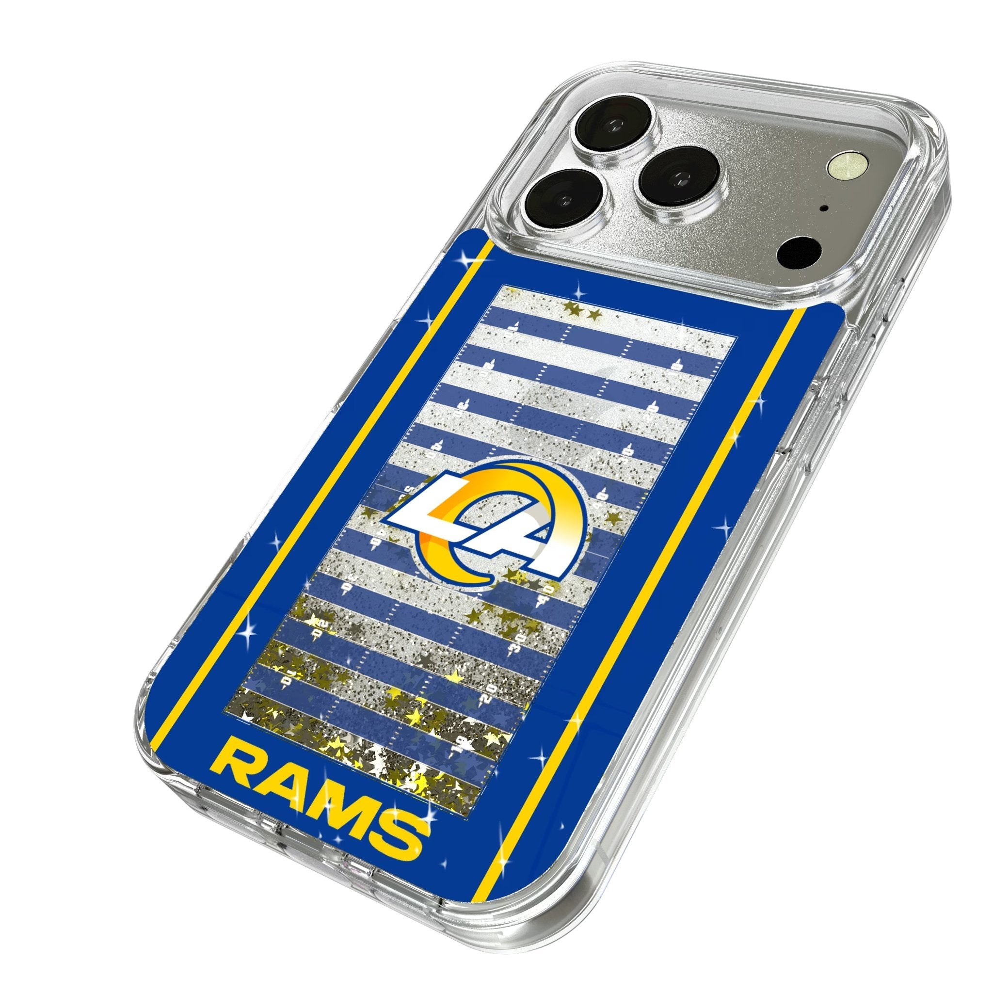 Los Angeles Rams Field Glitter Phone Case for Apple iPhone 17 Series 2