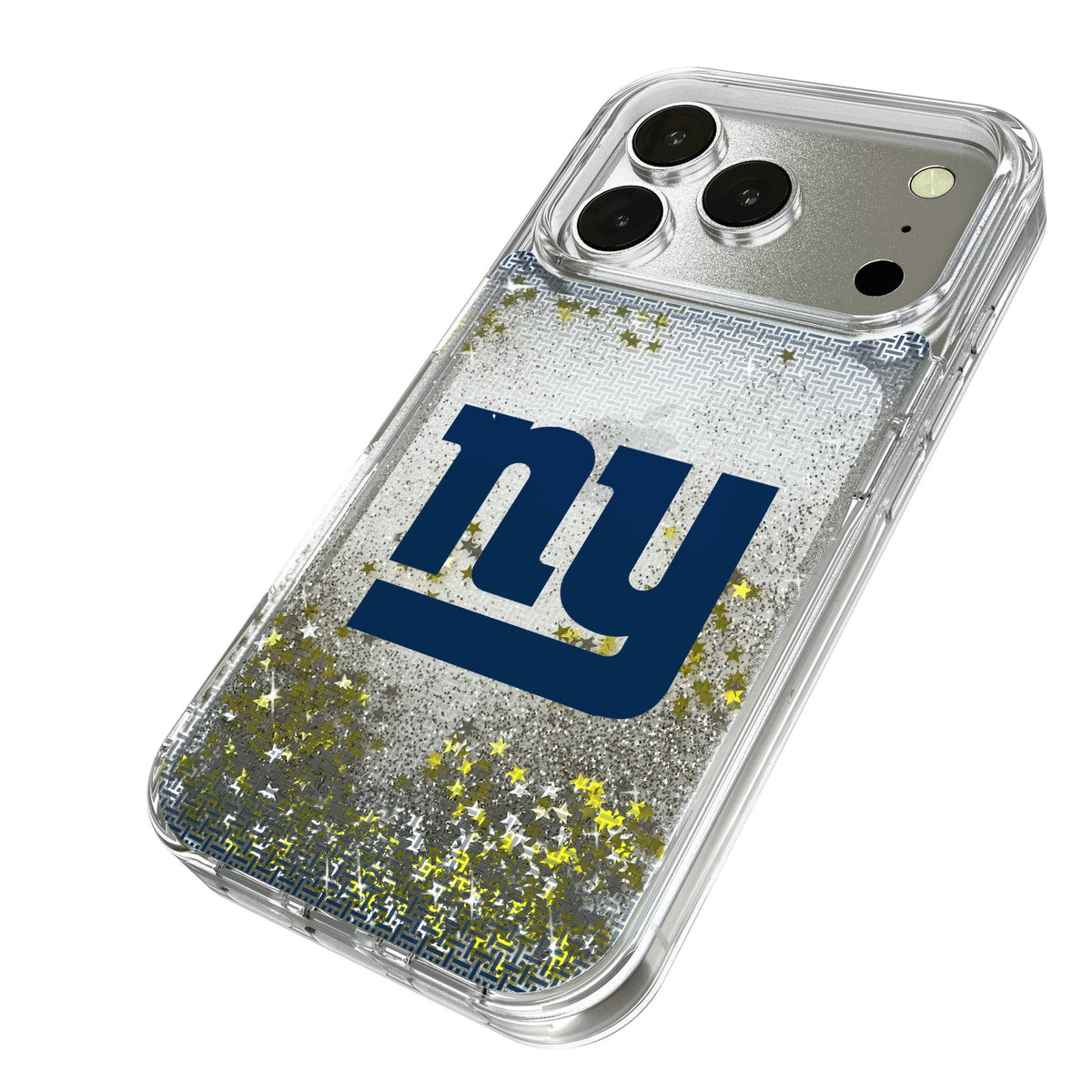 New York Giants Linen Glitter Phone Case for Apple iPhone 17 Series