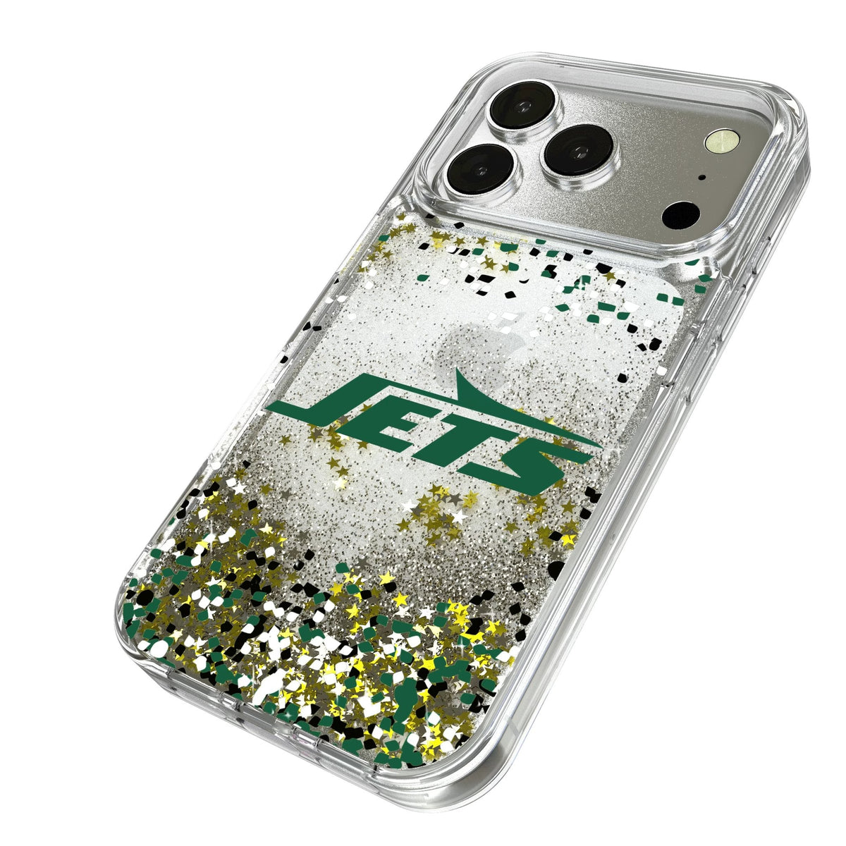 New York Jets Confetti Glitter Phone Case for Apple iPhone 17 Series 2
