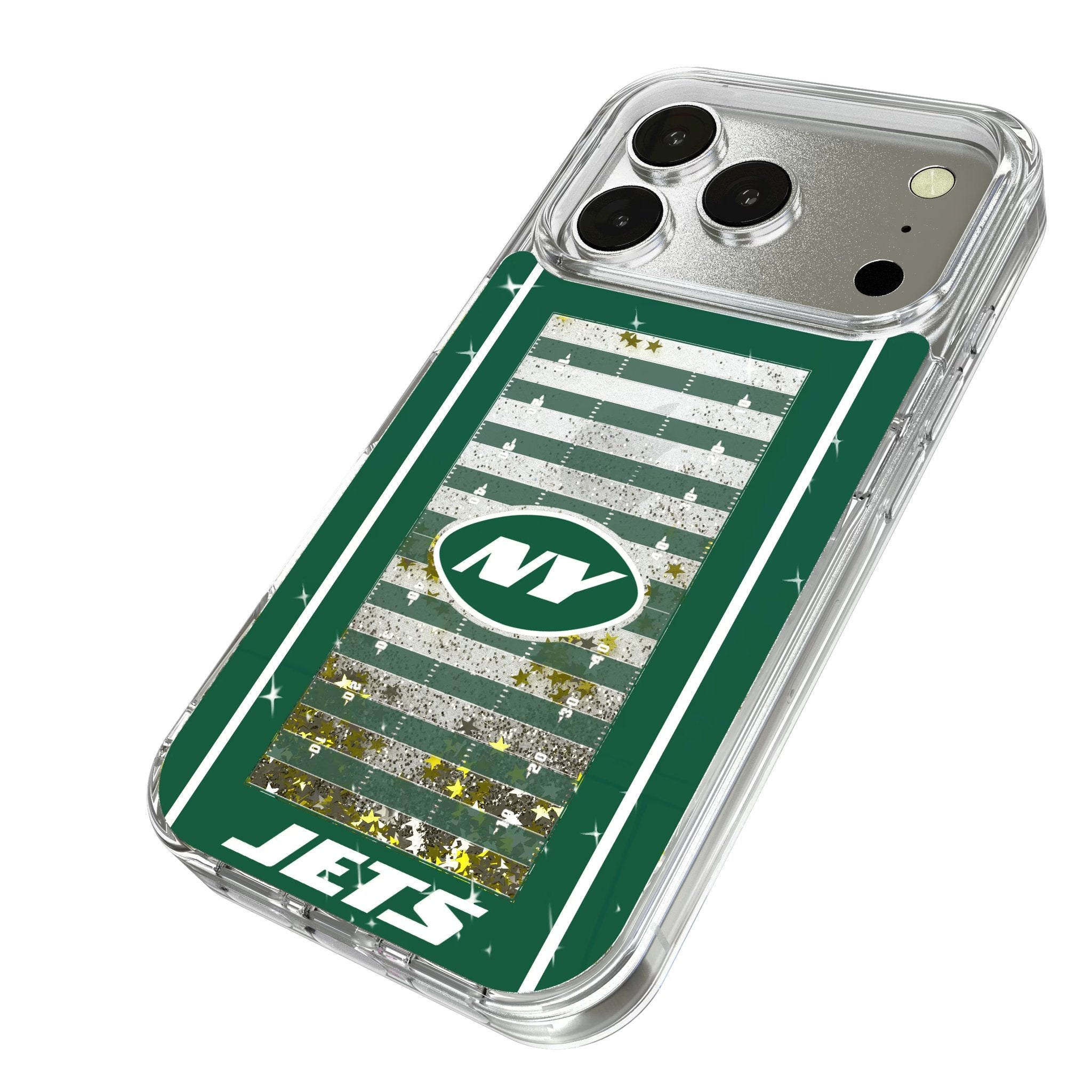 New York Jets Field Glitter Phone Case for Apple iPhone 17 Series 2