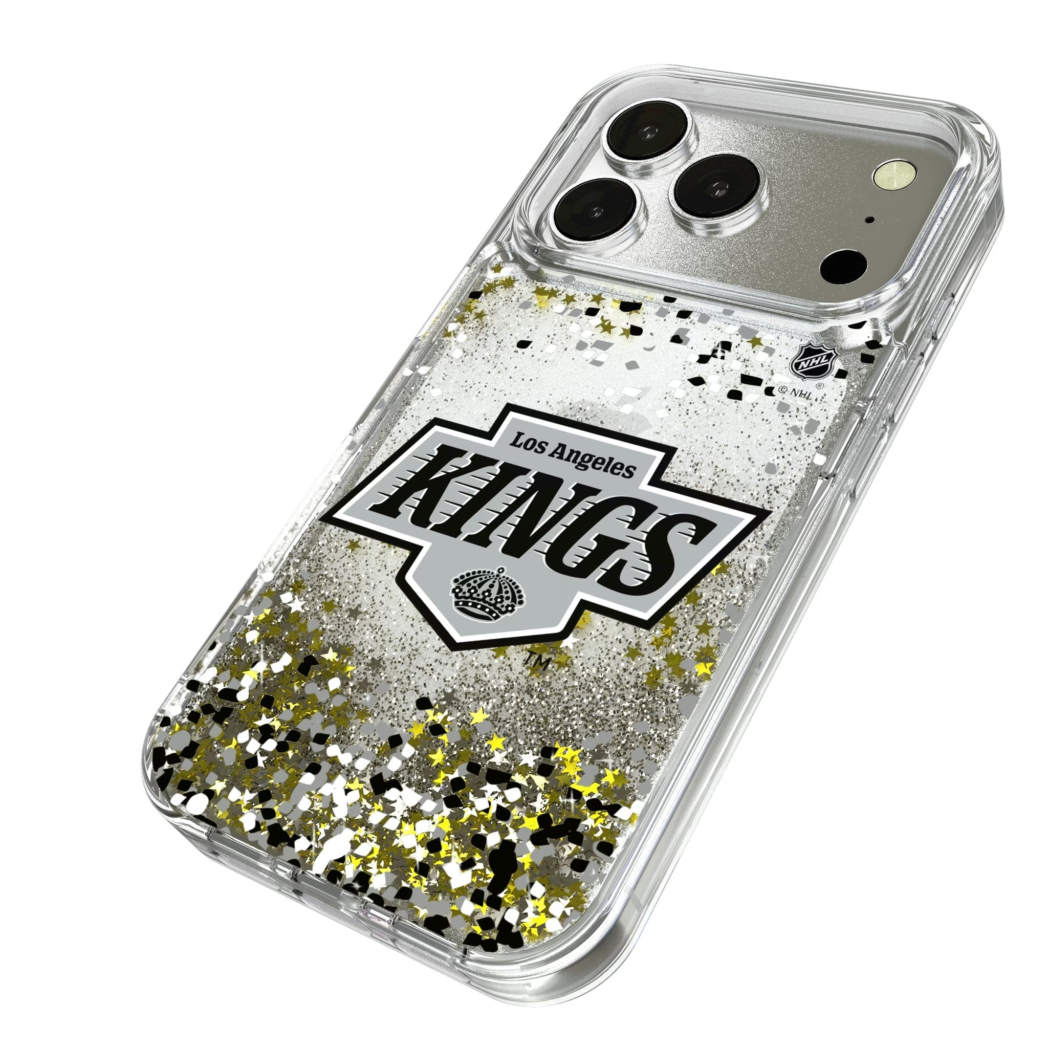 LA Kings Confetti Glitter Phone Case for Apple iPhone 17 Series