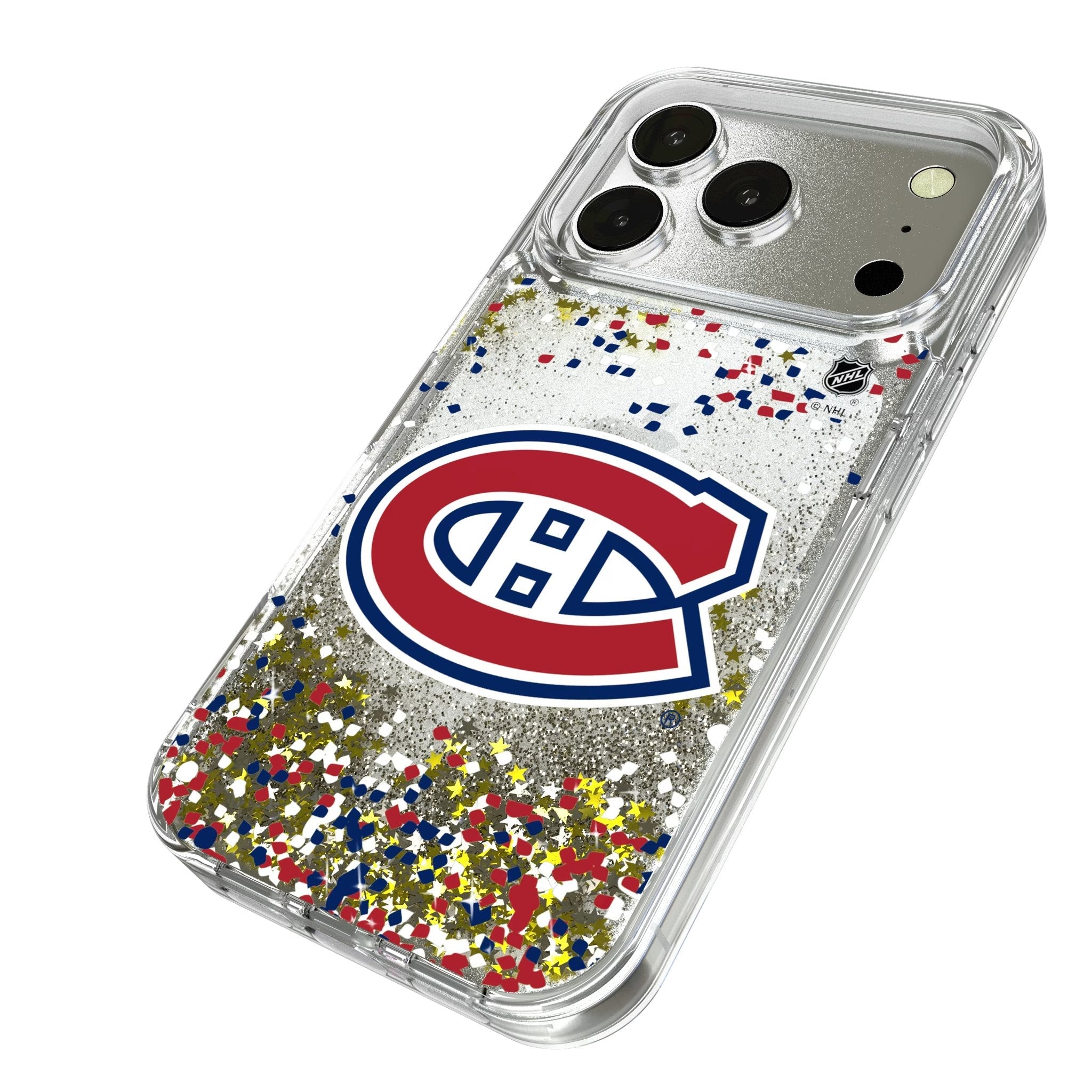 Montreal Canadiens Confetti Glitter Phone Case for Apple iPhone 17 Series