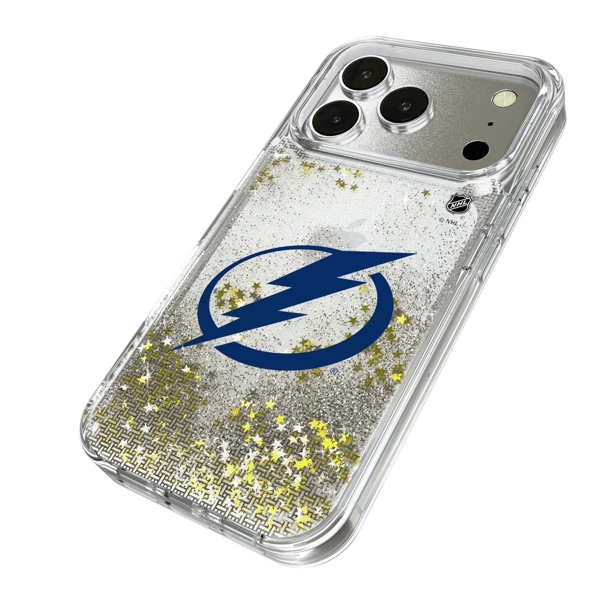 Tampa Bay Lightning Linen Glitter Phone Case for Apple iPhone 17 Series