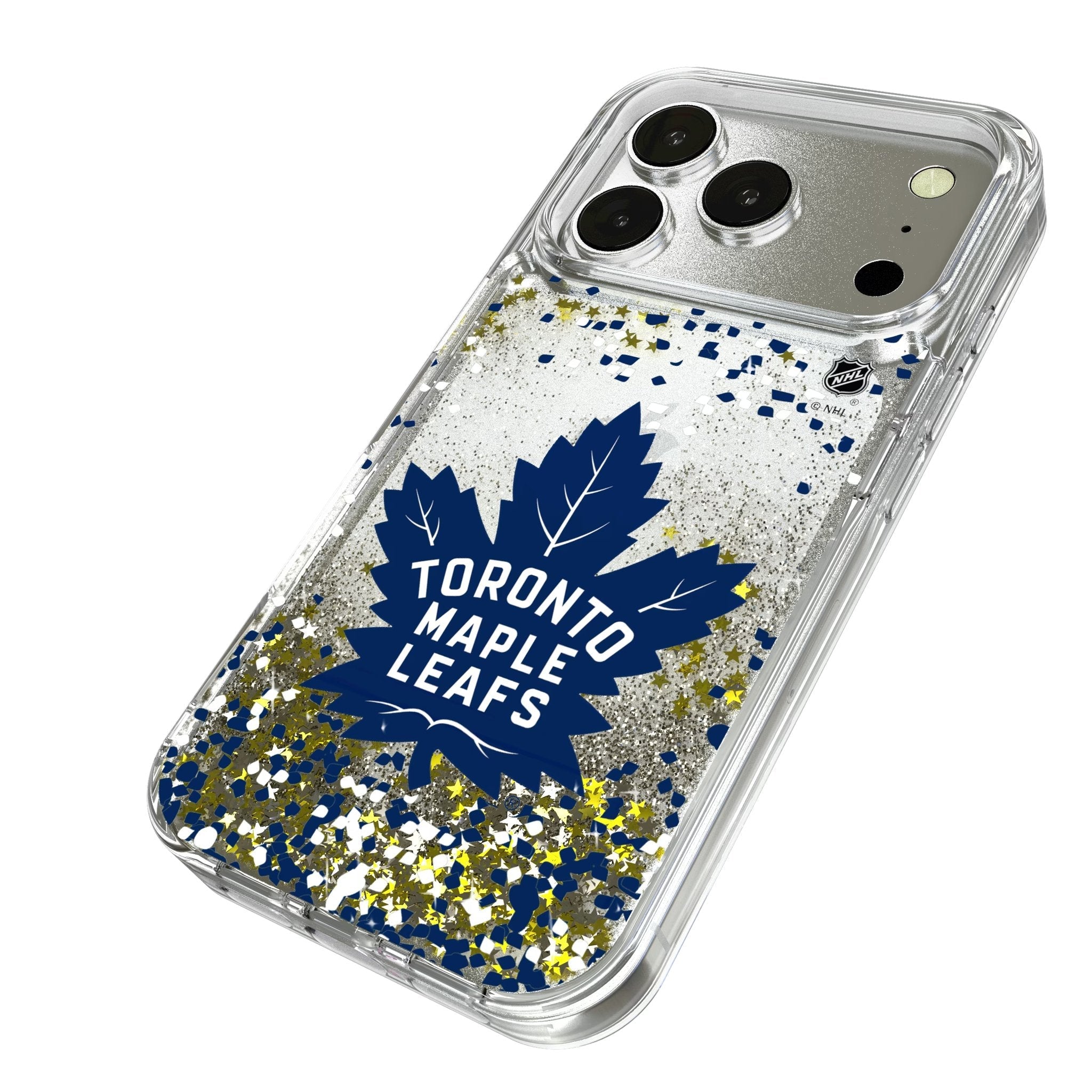 Toronto Maple Leafs Confetti Glitter Phone Case for Apple iPhone 17 Series