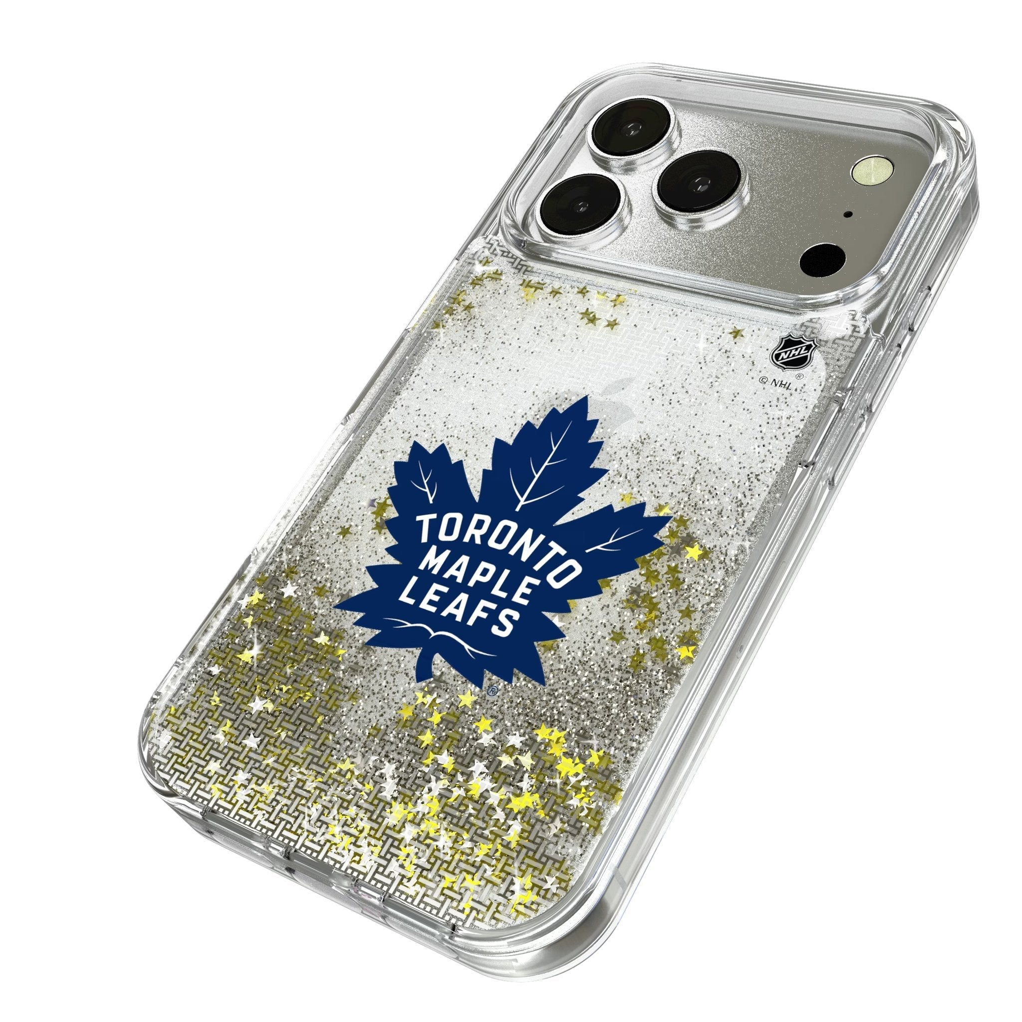 Toronto Maple Leafs Linen Glitter Phone Case for Apple iPhone 17 Series